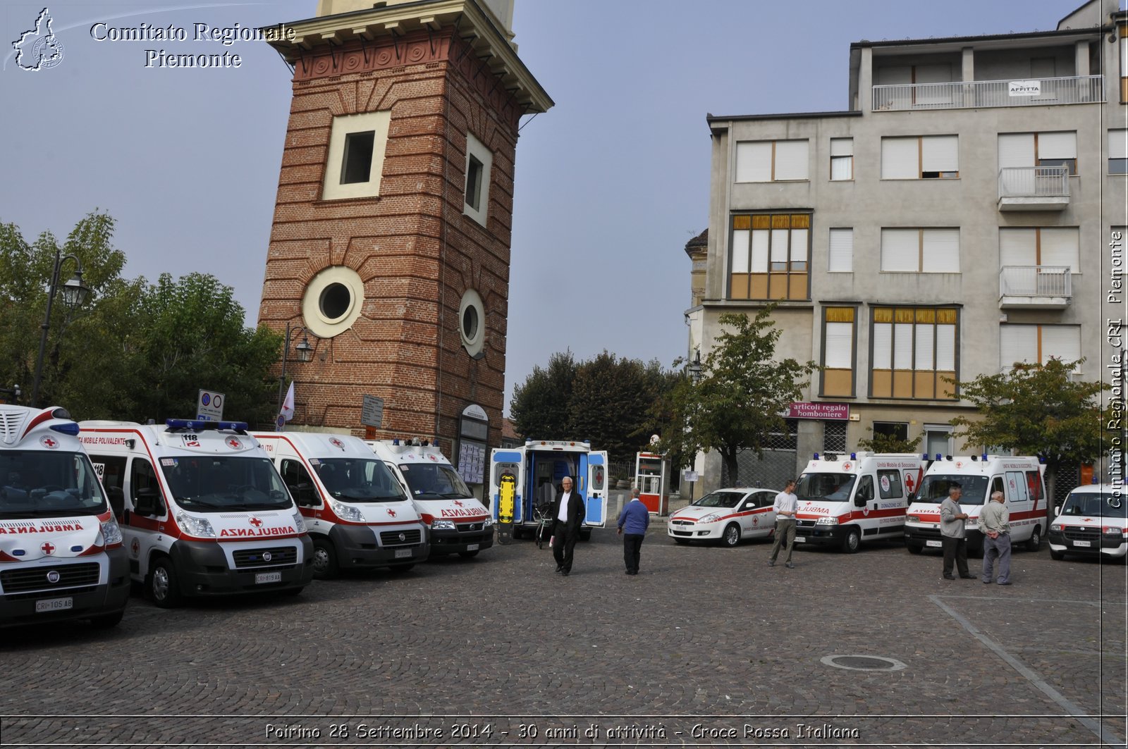 Poirino 28 Settembre 2014 - 30 anni di attivit - Croce Rossa Italiana- Comitato Regionale del Piemonte