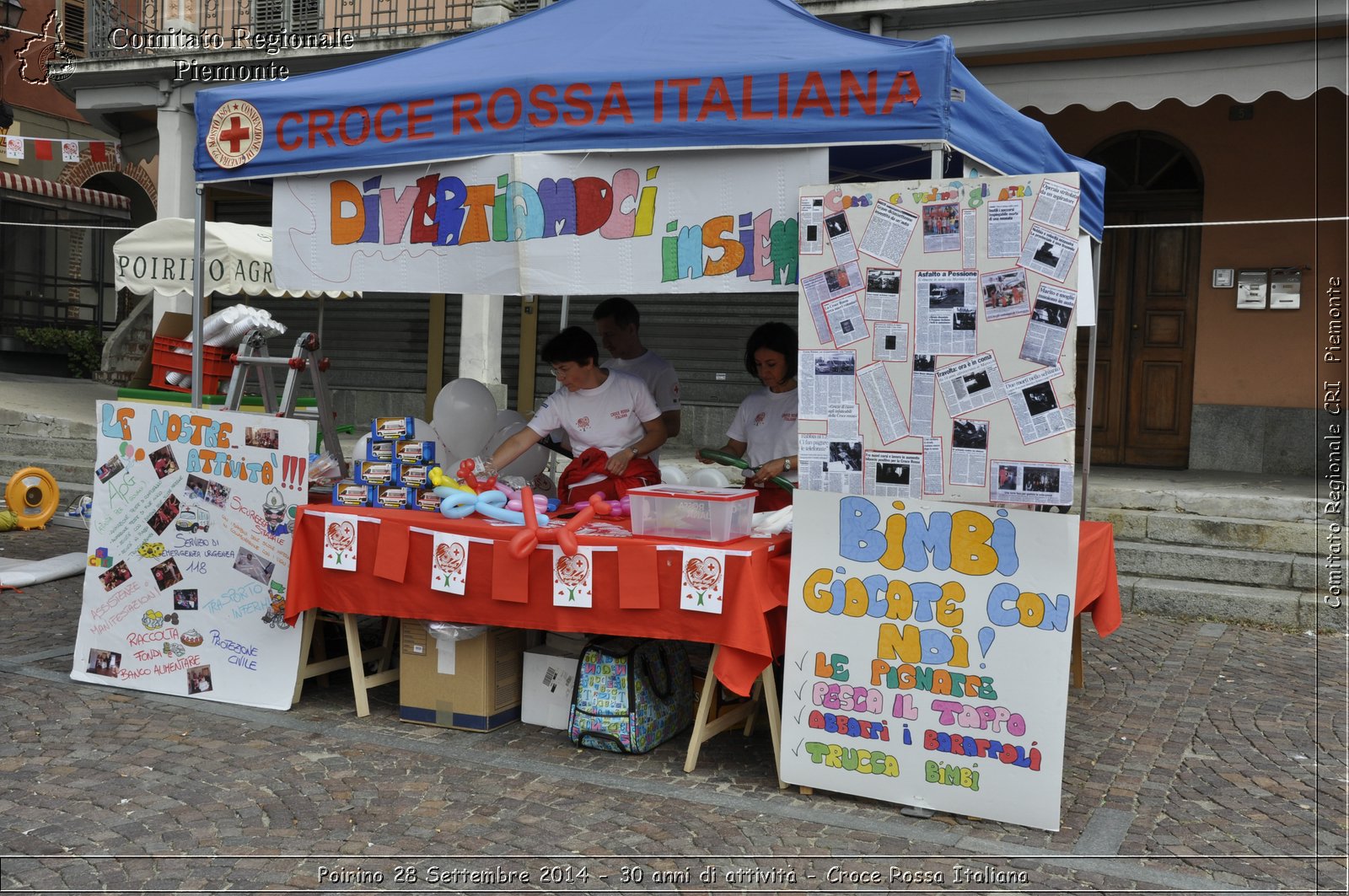 Poirino 28 Settembre 2014 - 30 anni di attivit - Croce Rossa Italiana- Comitato Regionale del Piemonte