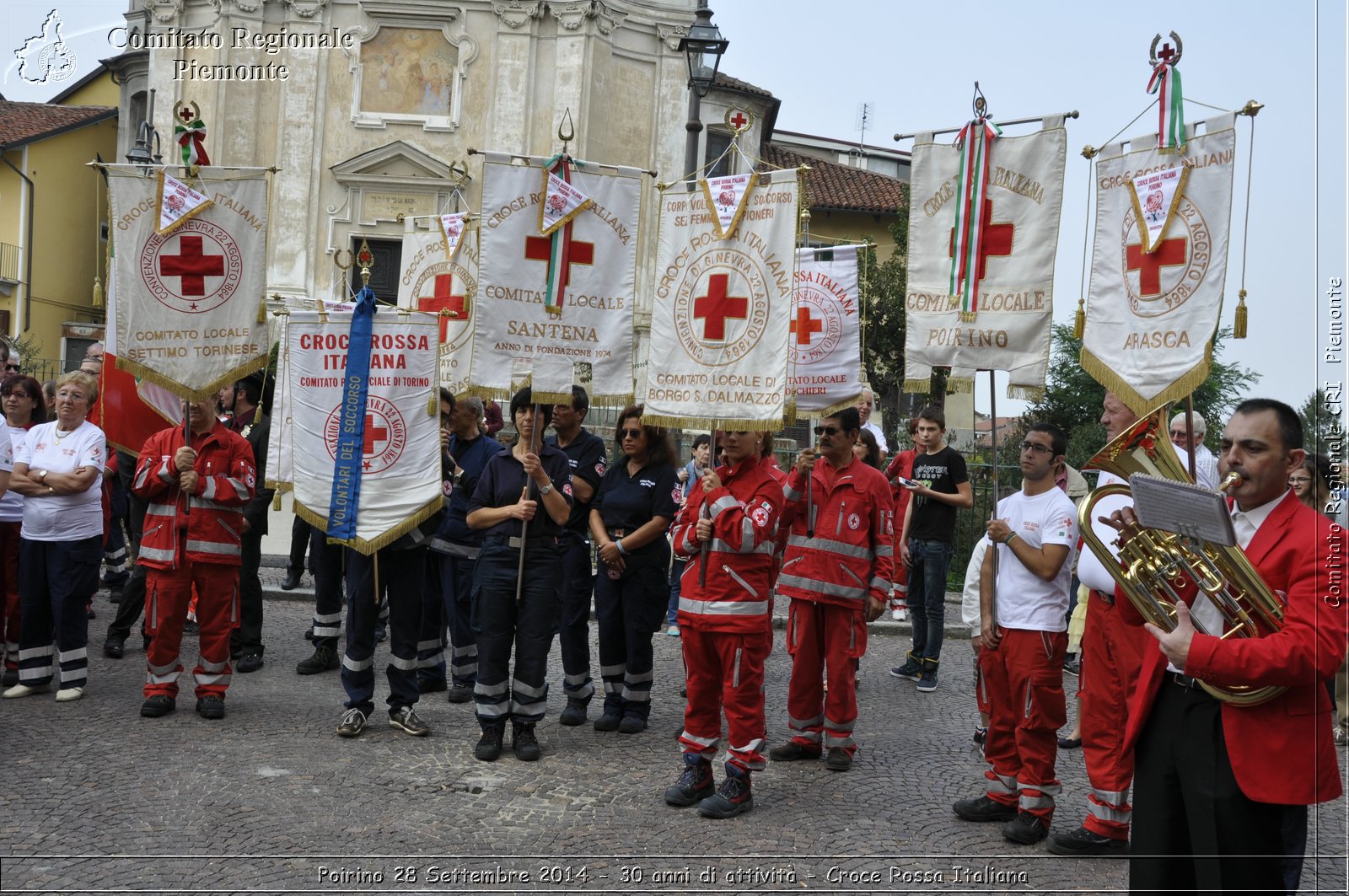 Poirino 28 Settembre 2014 - 30 anni di attivit - Croce Rossa Italiana- Comitato Regionale del Piemonte