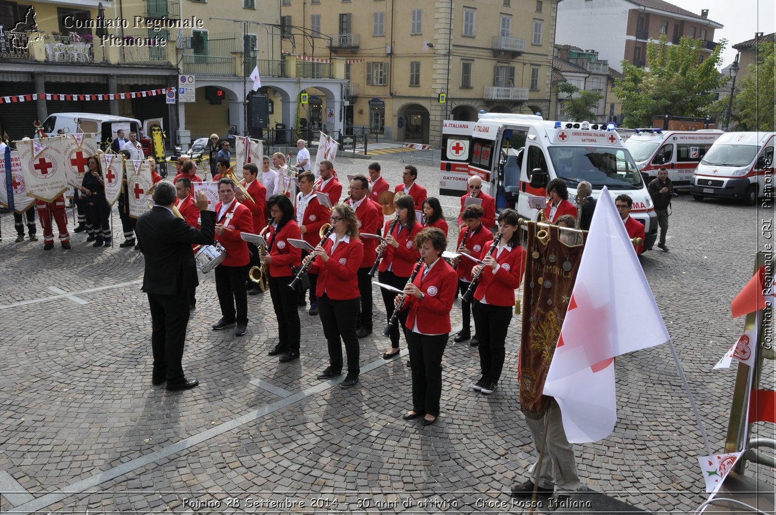 Poirino 28 Settembre 2014 - 30 anni di attivit - Croce Rossa Italiana- Comitato Regionale del Piemonte