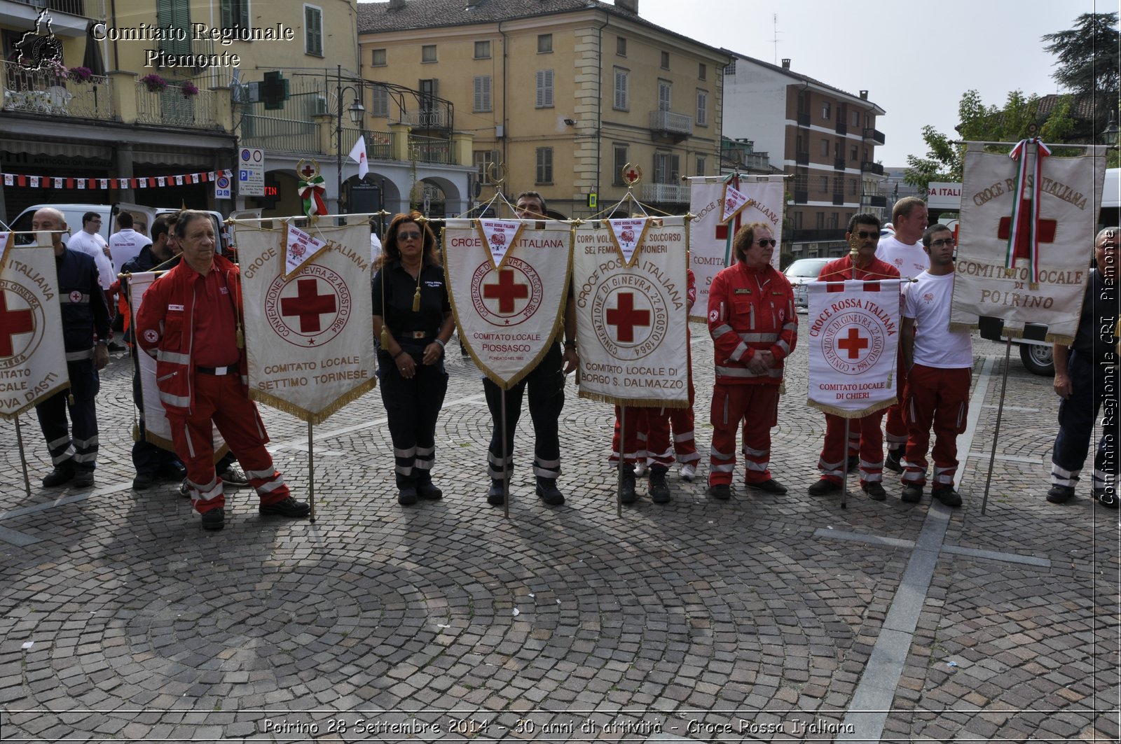 Poirino 28 Settembre 2014 - 30 anni di attivit - Croce Rossa Italiana- Comitato Regionale del Piemonte