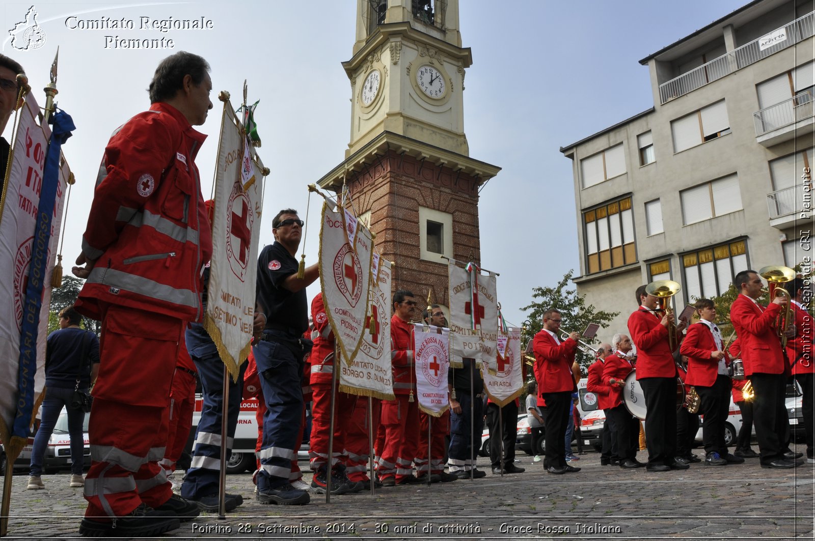 Poirino 28 Settembre 2014 - 30 anni di attivit - Croce Rossa Italiana- Comitato Regionale del Piemonte