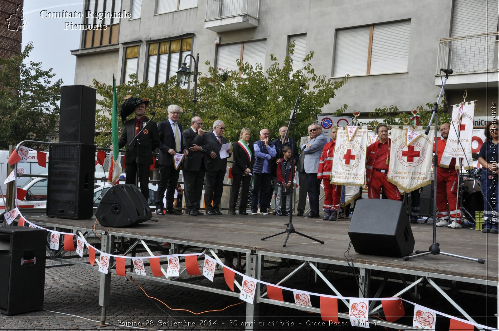 Poirino 28 Settembre 2014 - 30 anni di attivit - Croce Rossa Italiana- Comitato Regionale del Piemonte