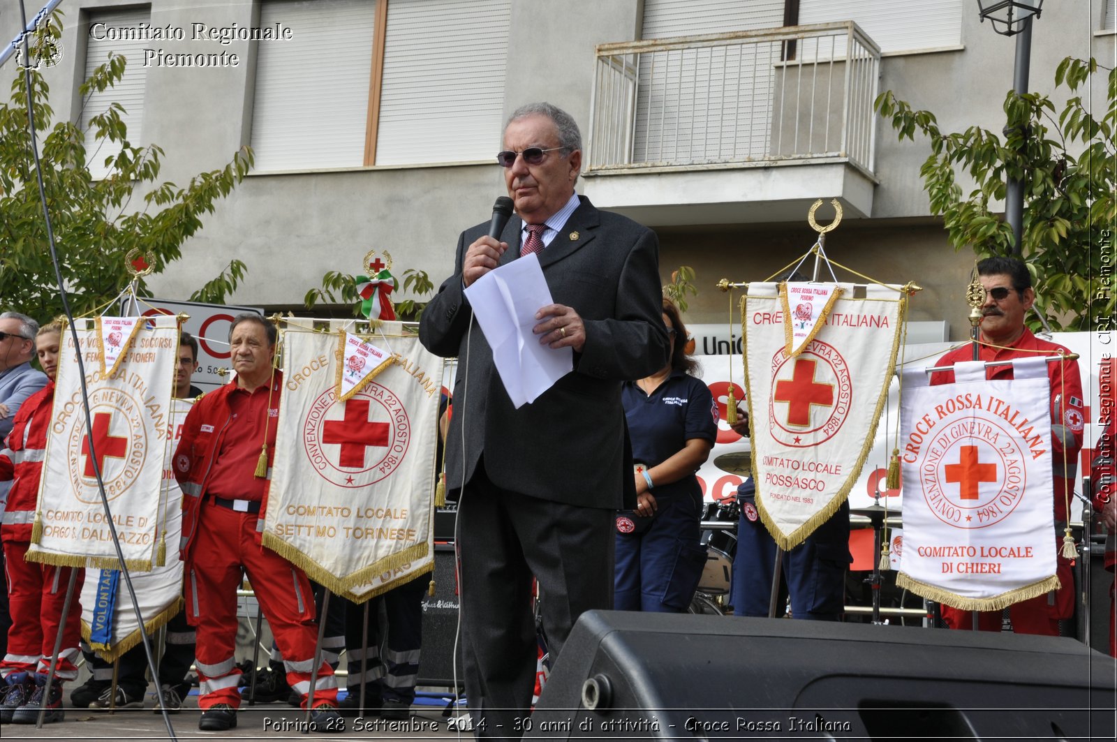 Poirino 28 Settembre 2014 - 30 anni di attivit - Croce Rossa Italiana- Comitato Regionale del Piemonte