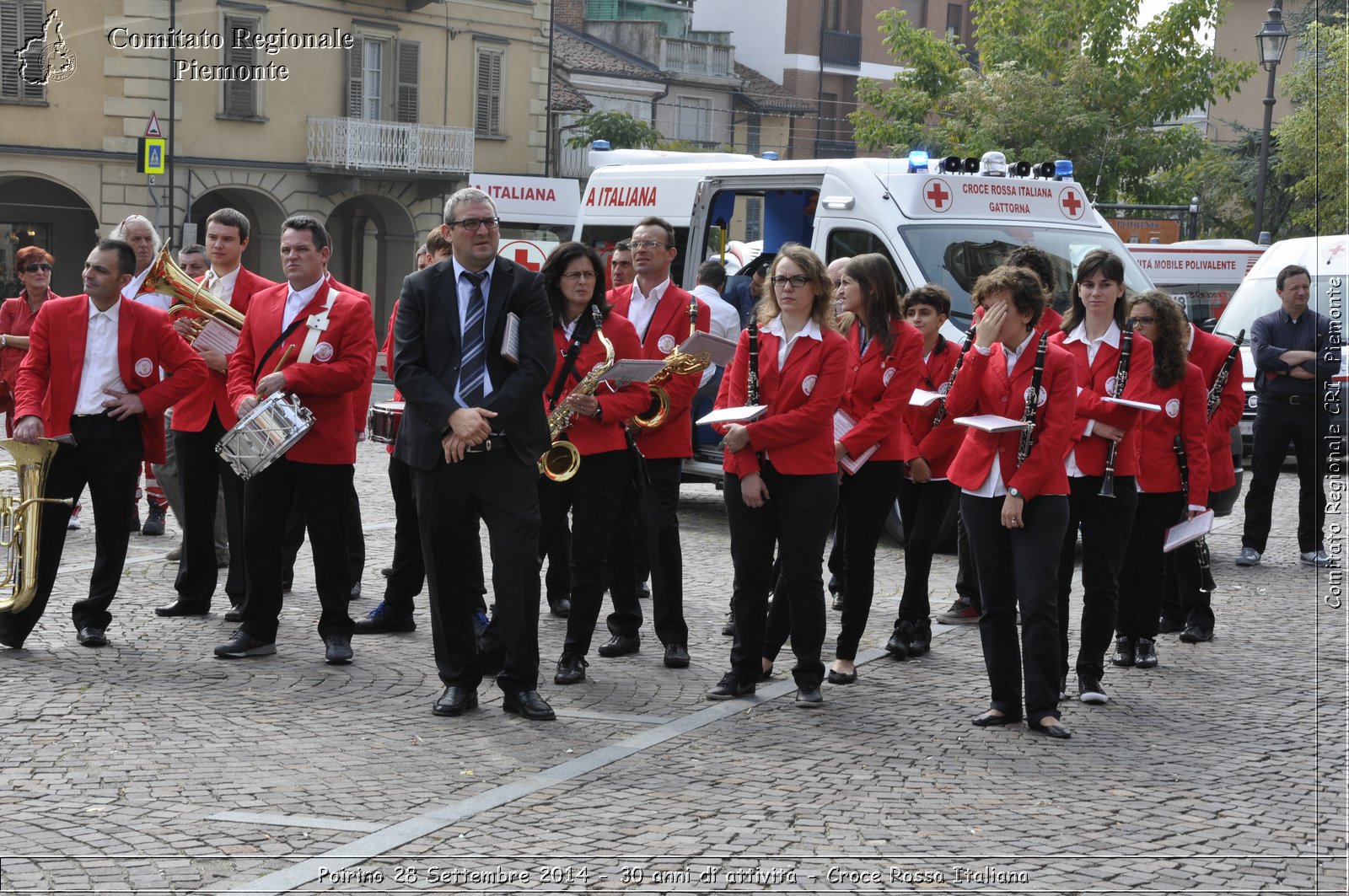 Poirino 28 Settembre 2014 - 30 anni di attivit - Croce Rossa Italiana- Comitato Regionale del Piemonte