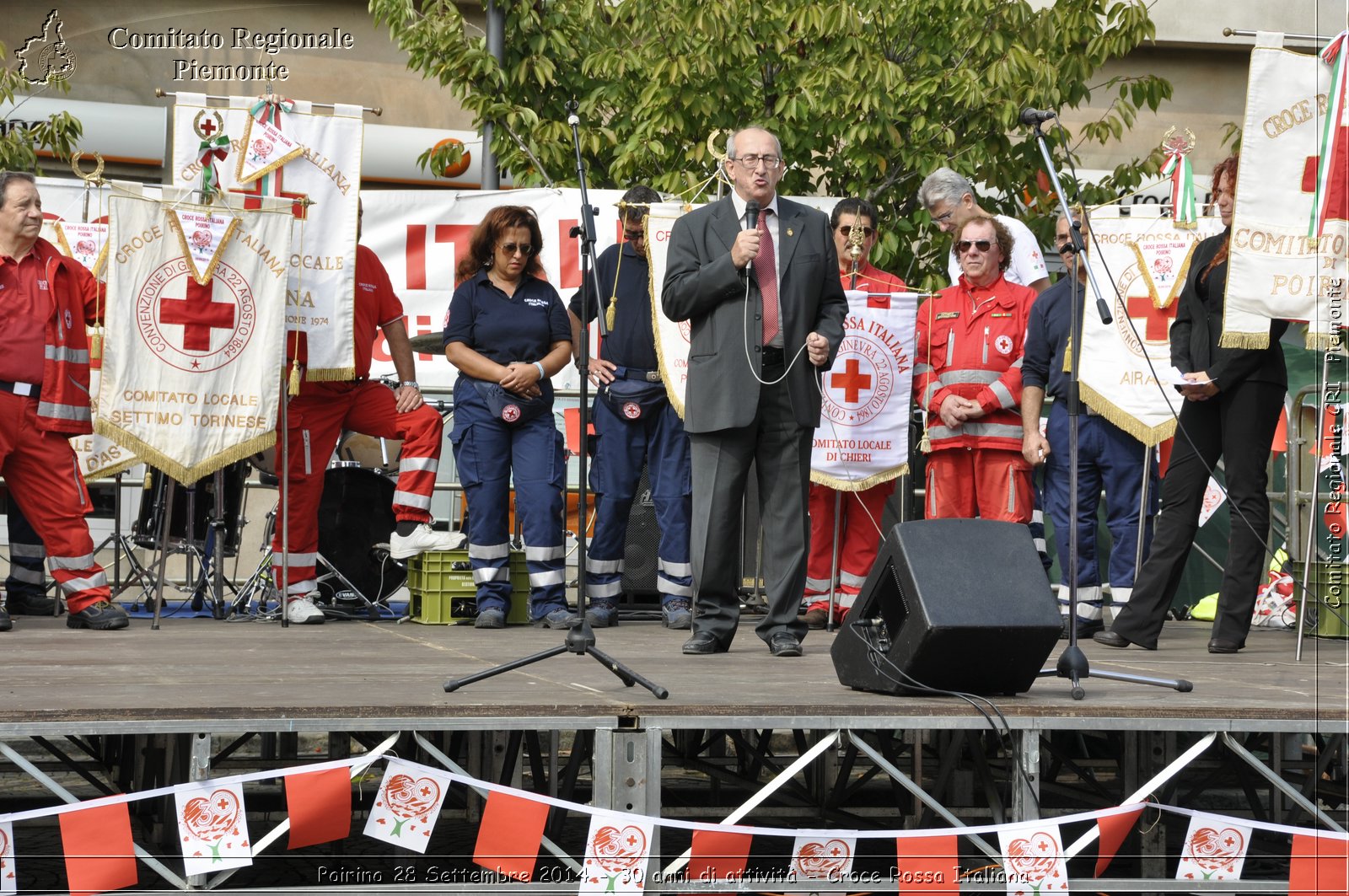 Poirino 28 Settembre 2014 - 30 anni di attivit - Croce Rossa Italiana- Comitato Regionale del Piemonte