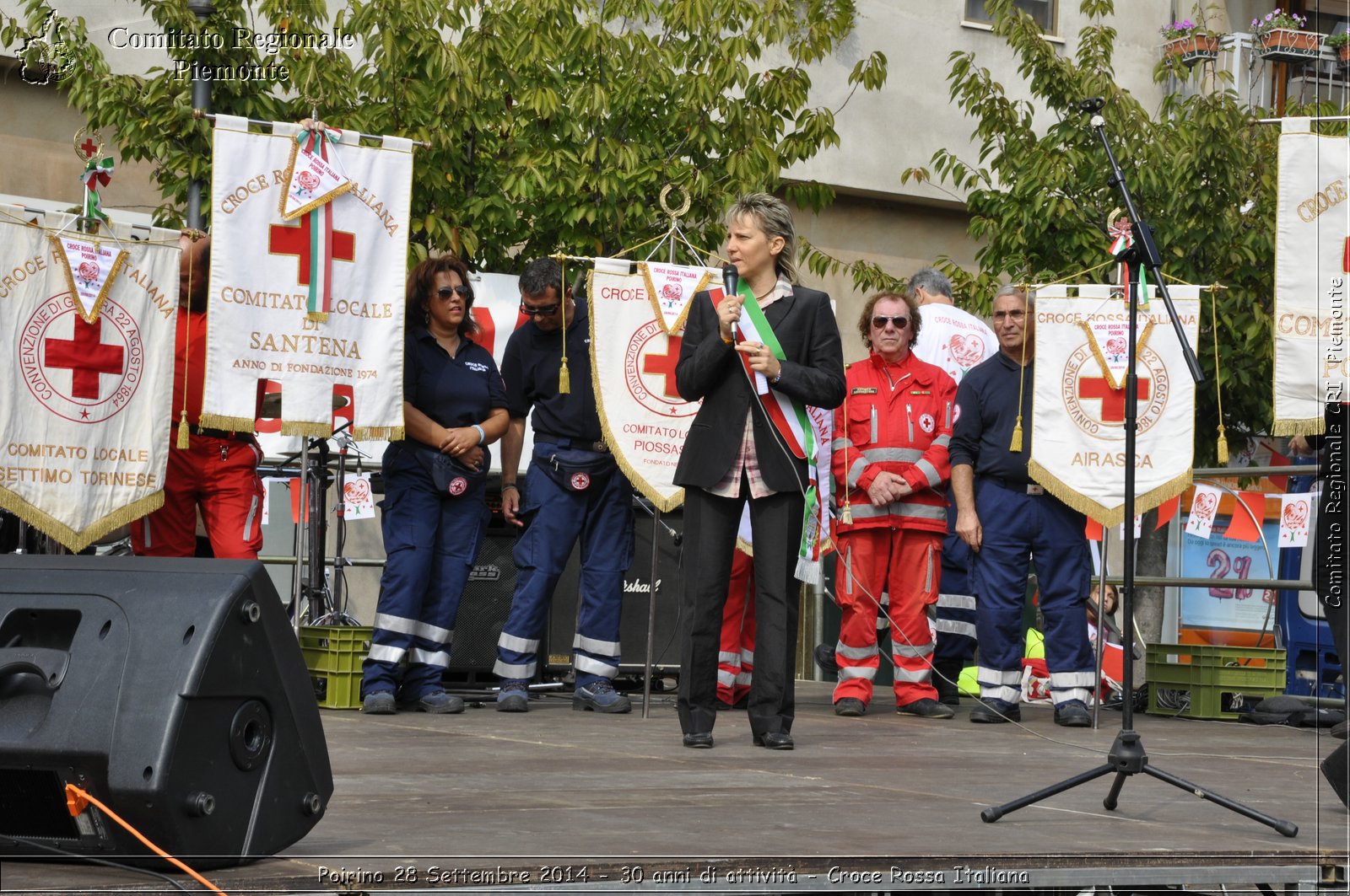 Poirino 28 Settembre 2014 - 30 anni di attivit - Croce Rossa Italiana- Comitato Regionale del Piemonte