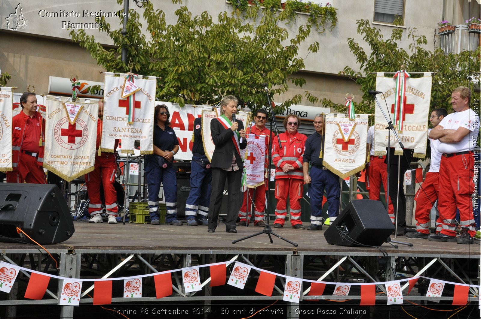 Poirino 28 Settembre 2014 - 30 anni di attivit - Croce Rossa Italiana- Comitato Regionale del Piemonte