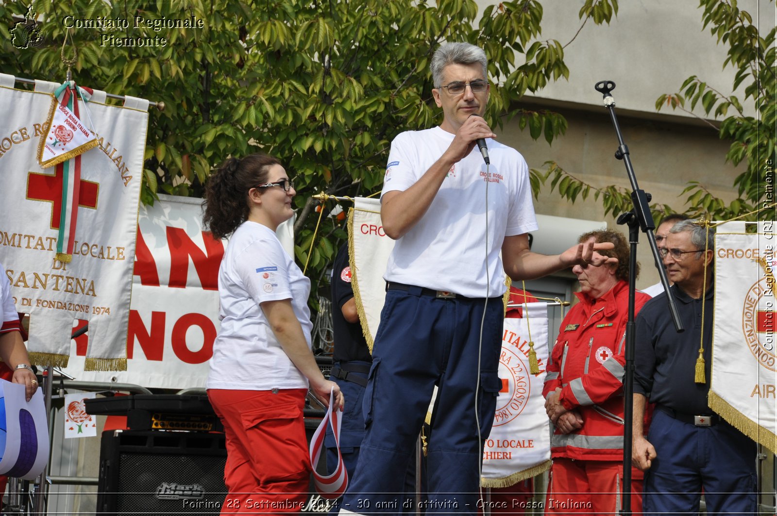 Poirino 28 Settembre 2014 - 30 anni di attivit - Croce Rossa Italiana- Comitato Regionale del Piemonte