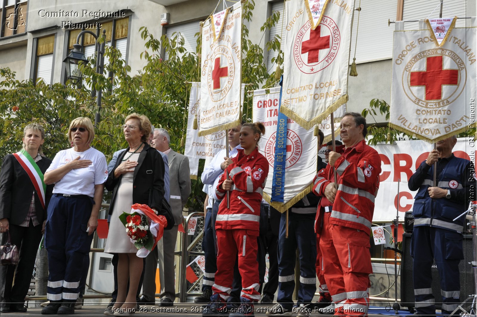 Poirino 28 Settembre 2014 - 30 anni di attivit - Croce Rossa Italiana- Comitato Regionale del Piemonte