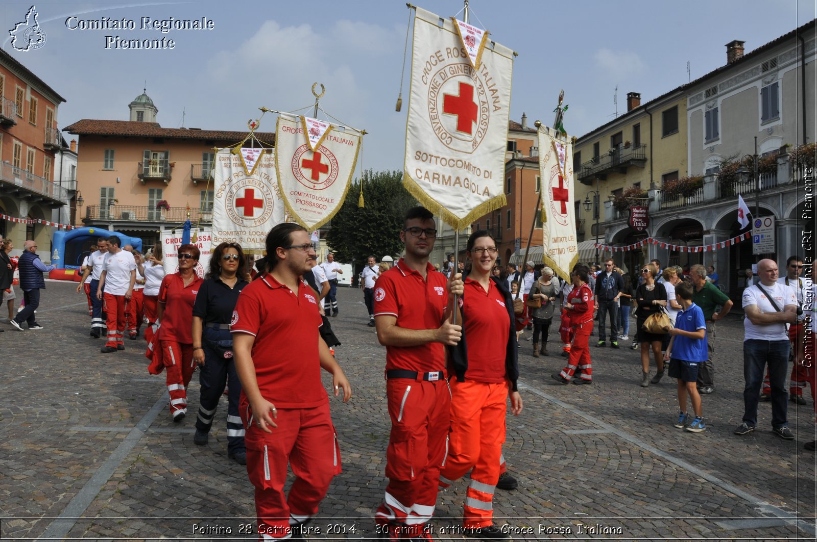 Poirino 28 Settembre 2014 - 30 anni di attivit - Croce Rossa Italiana- Comitato Regionale del Piemonte