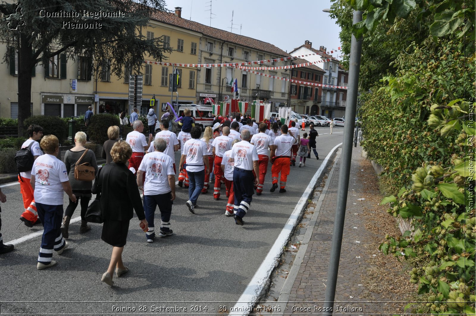 Poirino 28 Settembre 2014 - 30 anni di attivit - Croce Rossa Italiana- Comitato Regionale del Piemonte