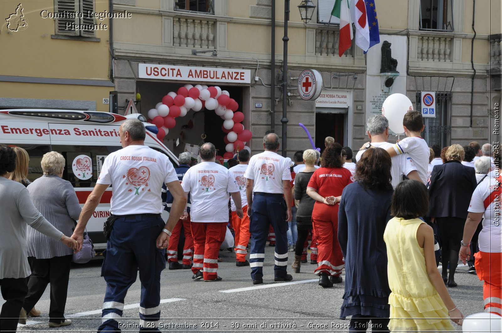 Poirino 28 Settembre 2014 - 30 anni di attivit - Croce Rossa Italiana- Comitato Regionale del Piemonte