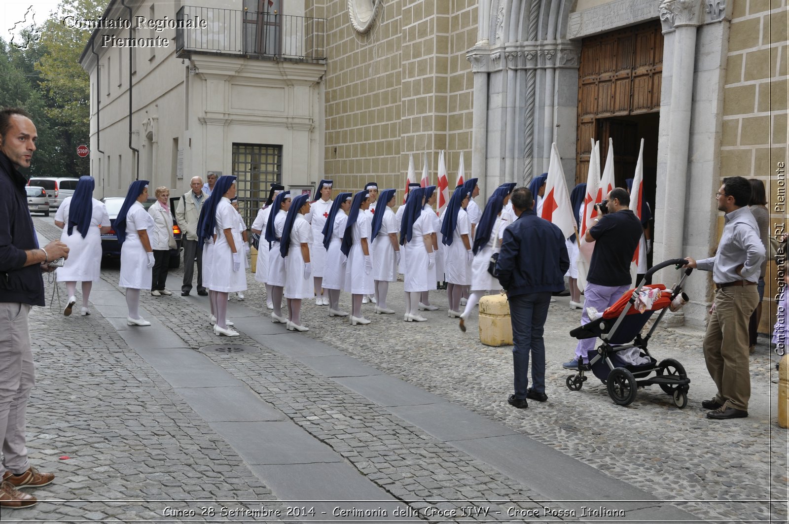 Cuneo 28 Settembre 2014 - Cerimonia della Croce IIVV - Croce Rossa Italiana- Comitato Regionale del Piemonte