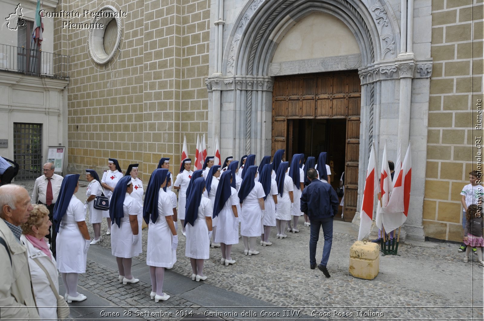 Cuneo 28 Settembre 2014 - Cerimonia della Croce IIVV - Croce Rossa Italiana- Comitato Regionale del Piemonte