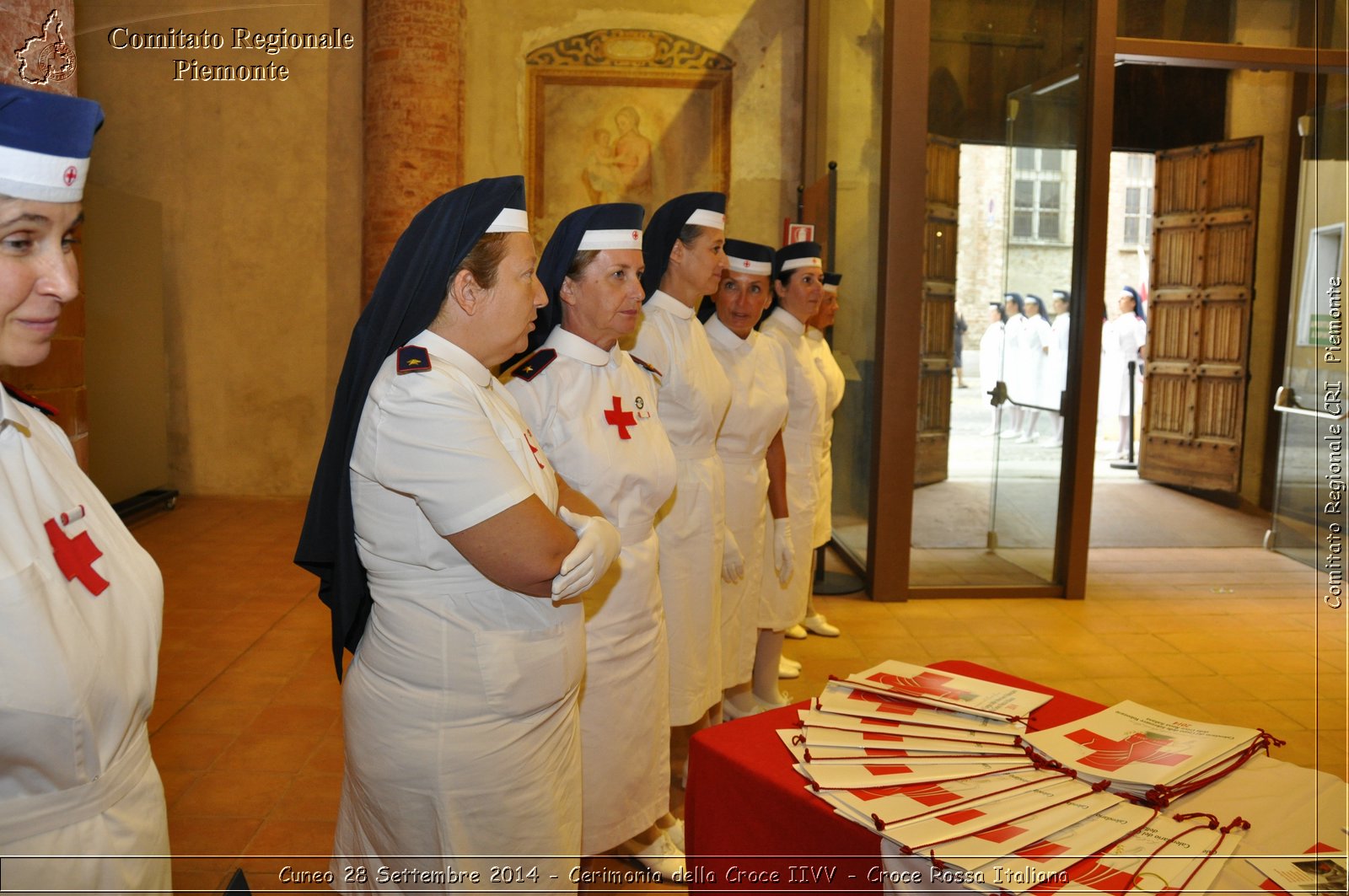 Cuneo 28 Settembre 2014 - Cerimonia della Croce IIVV - Croce Rossa Italiana- Comitato Regionale del Piemonte