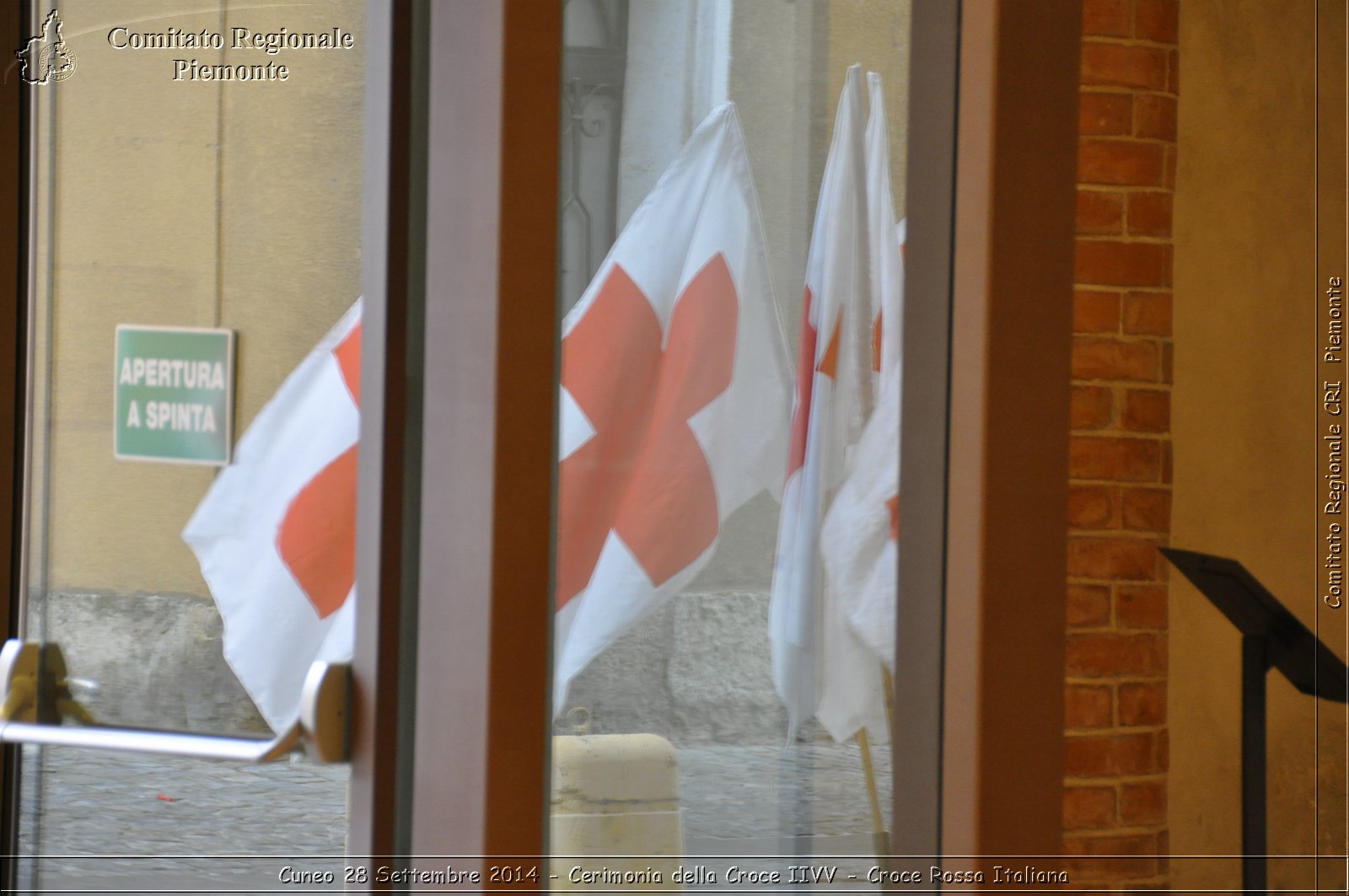 Cuneo 28 Settembre 2014 - Cerimonia della Croce IIVV - Croce Rossa Italiana- Comitato Regionale del Piemonte