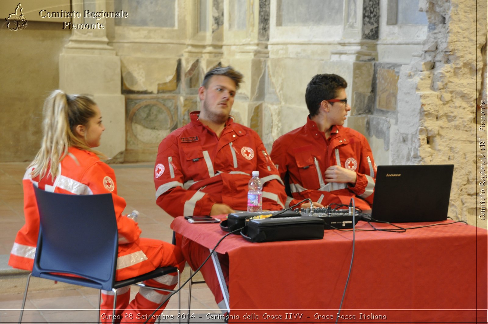 Cuneo 28 Settembre 2014 - Cerimonia della Croce IIVV - Croce Rossa Italiana- Comitato Regionale del Piemonte