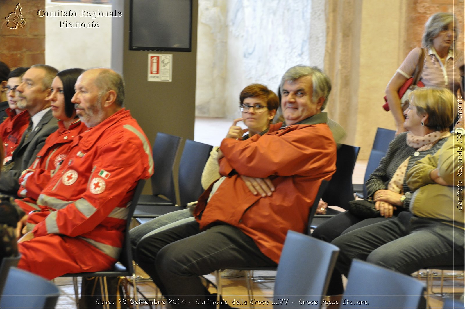 Cuneo 28 Settembre 2014 - Cerimonia della Croce IIVV - Croce Rossa Italiana- Comitato Regionale del Piemonte