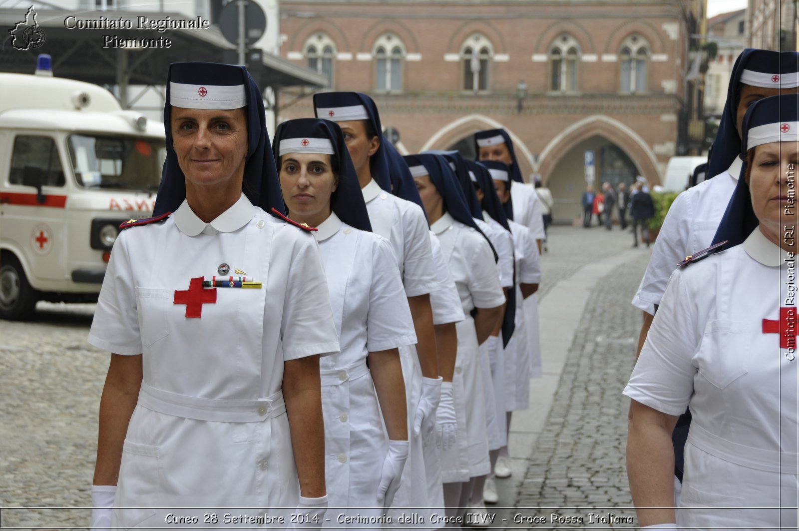 Cuneo 28 Settembre 2014 - Cerimonia della Croce IIVV - Croce Rossa Italiana- Comitato Regionale del Piemonte