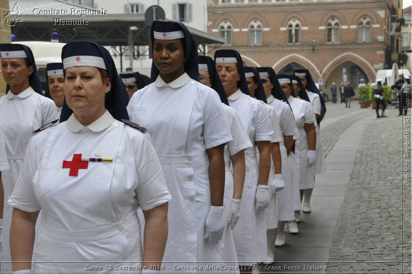 Cuneo 28 Settembre 2014 - Cerimonia della Croce IIVV - Croce Rossa Italiana- Comitato Regionale del Piemonte