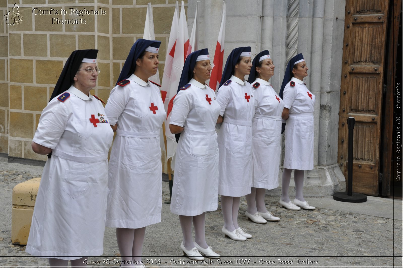 Cuneo 28 Settembre 2014 - Cerimonia della Croce IIVV - Croce Rossa Italiana- Comitato Regionale del Piemonte