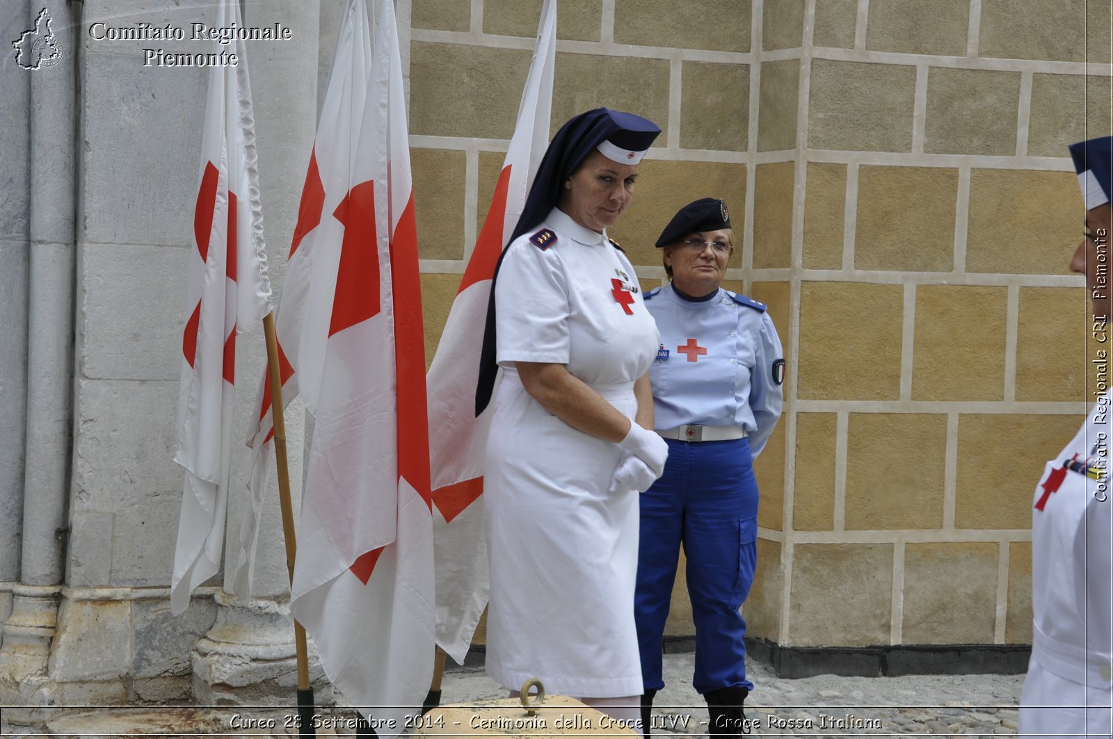 Cuneo 28 Settembre 2014 - Cerimonia della Croce IIVV - Croce Rossa Italiana- Comitato Regionale del Piemonte