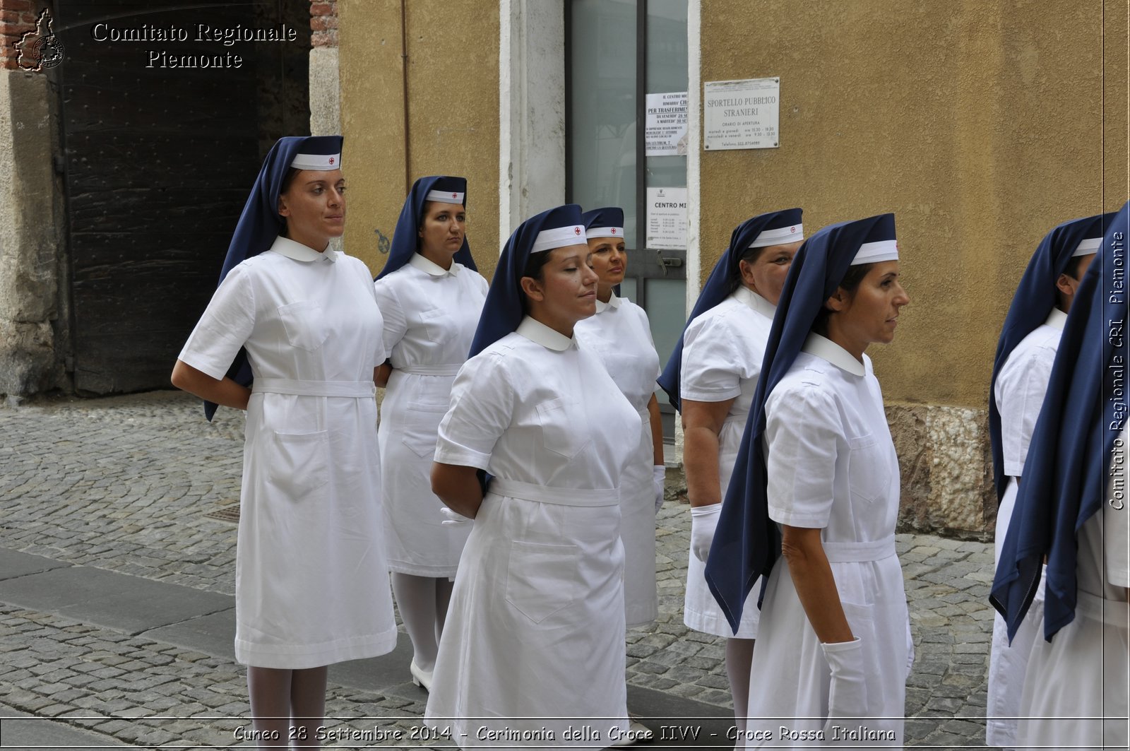 Cuneo 28 Settembre 2014 - Cerimonia della Croce IIVV - Croce Rossa Italiana- Comitato Regionale del Piemonte