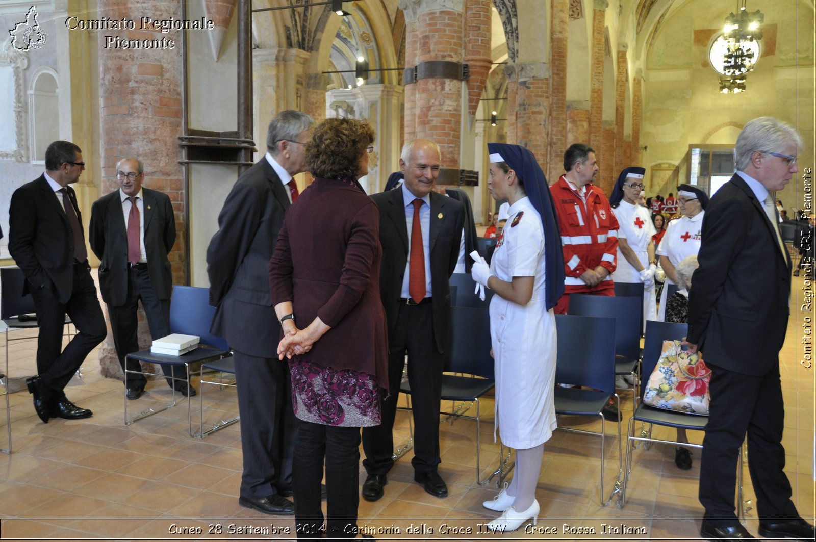 Cuneo 28 Settembre 2014 - Cerimonia della Croce IIVV - Croce Rossa Italiana- Comitato Regionale del Piemonte