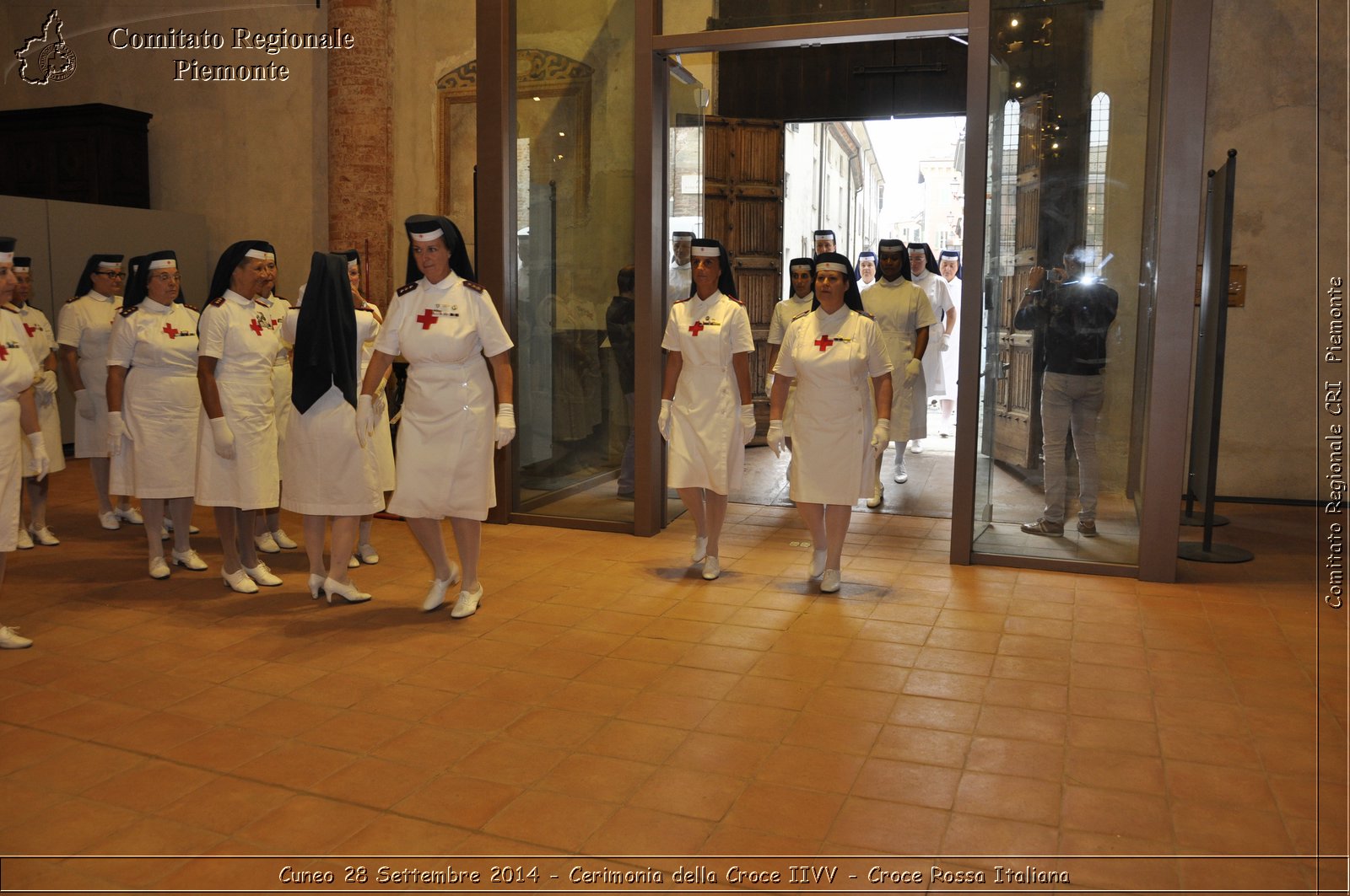 Cuneo 28 Settembre 2014 - Cerimonia della Croce IIVV - Croce Rossa Italiana- Comitato Regionale del Piemonte