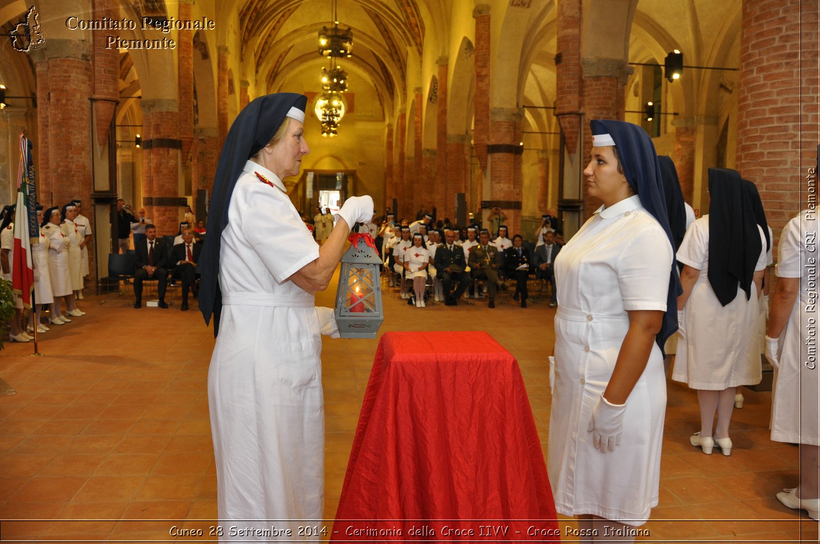 Cuneo 28 Settembre 2014 - Cerimonia della Croce IIVV - Croce Rossa Italiana- Comitato Regionale del Piemonte