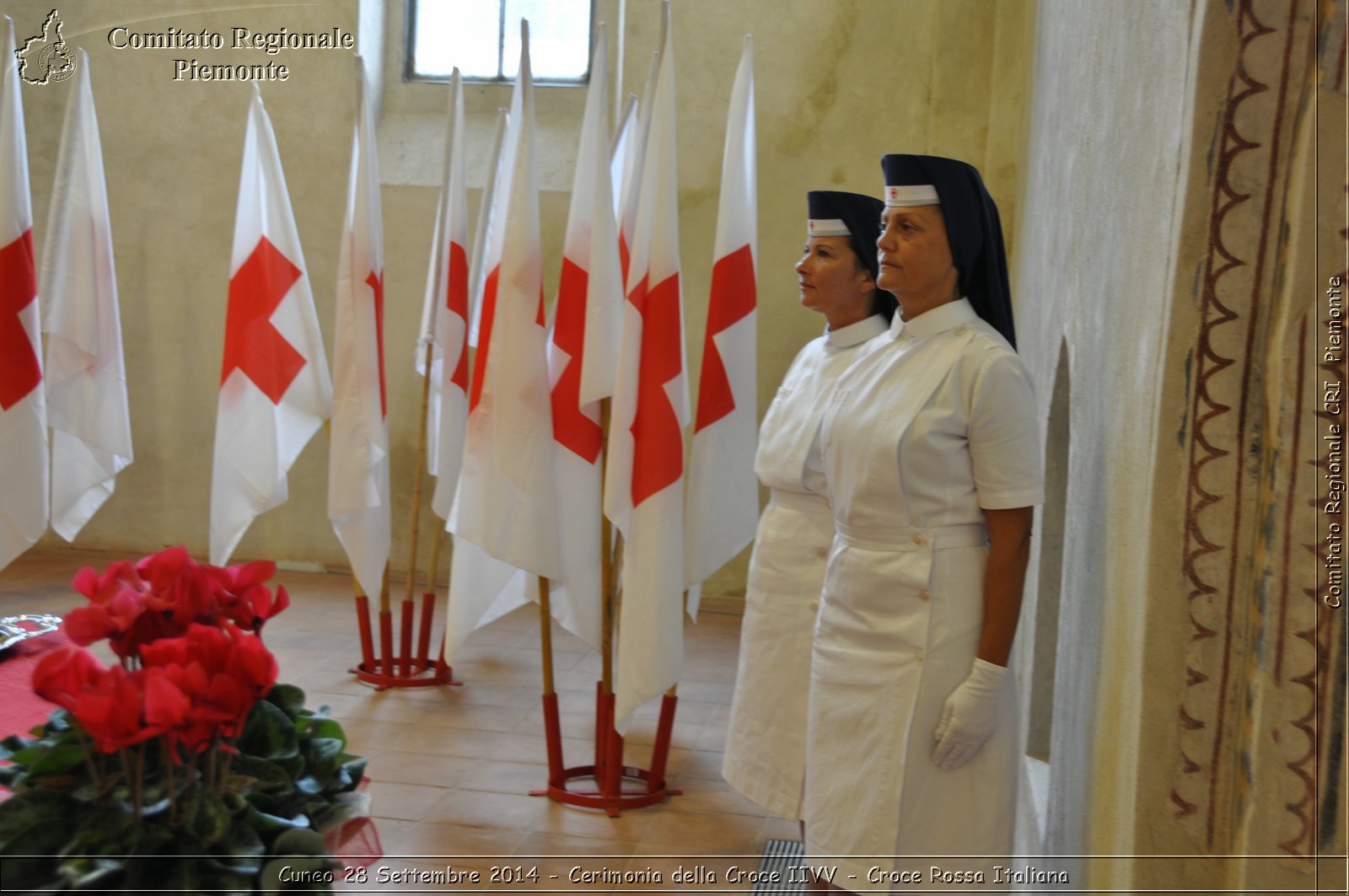 Cuneo 28 Settembre 2014 - Cerimonia della Croce IIVV - Croce Rossa Italiana- Comitato Regionale del Piemonte