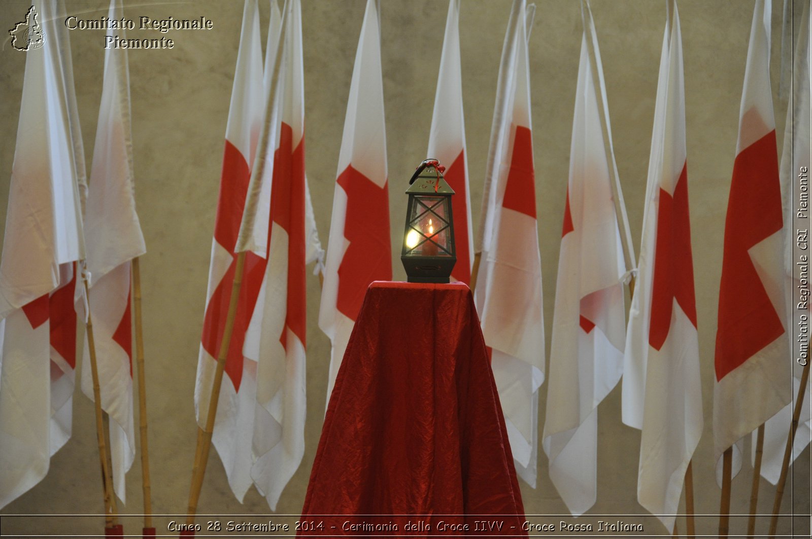 Cuneo 28 Settembre 2014 - Cerimonia della Croce IIVV - Croce Rossa Italiana- Comitato Regionale del Piemonte