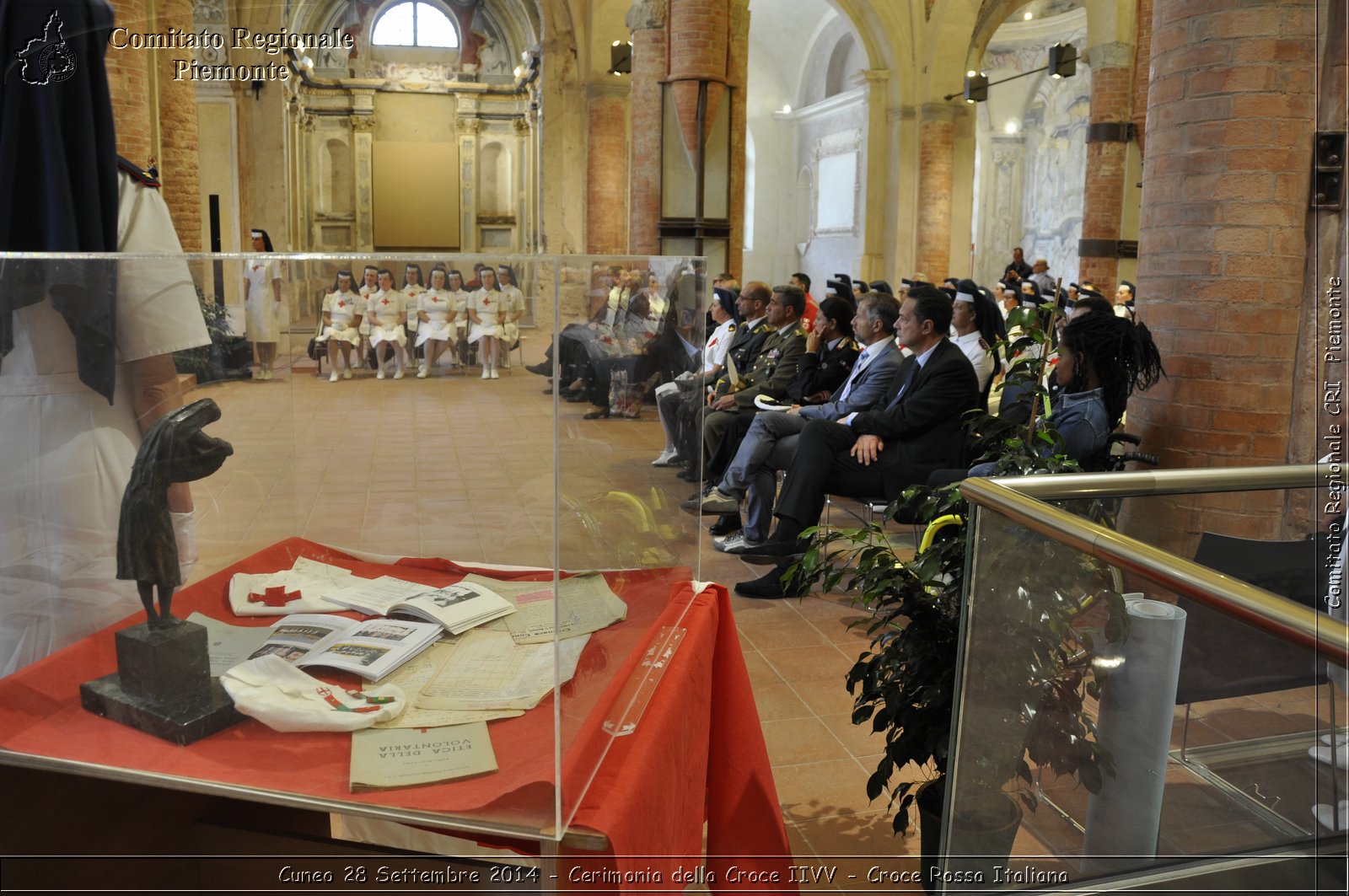 Cuneo 28 Settembre 2014 - Cerimonia della Croce IIVV - Croce Rossa Italiana- Comitato Regionale del Piemonte