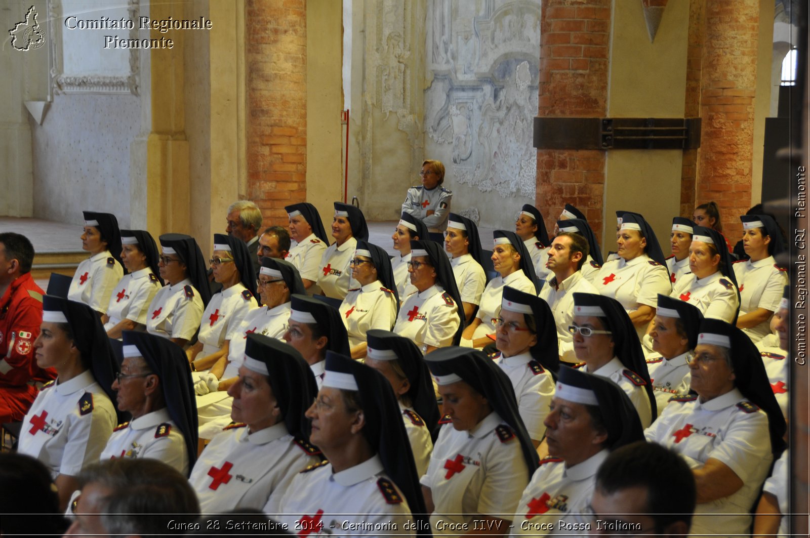 Cuneo 28 Settembre 2014 - Cerimonia della Croce IIVV - Croce Rossa Italiana- Comitato Regionale del Piemonte