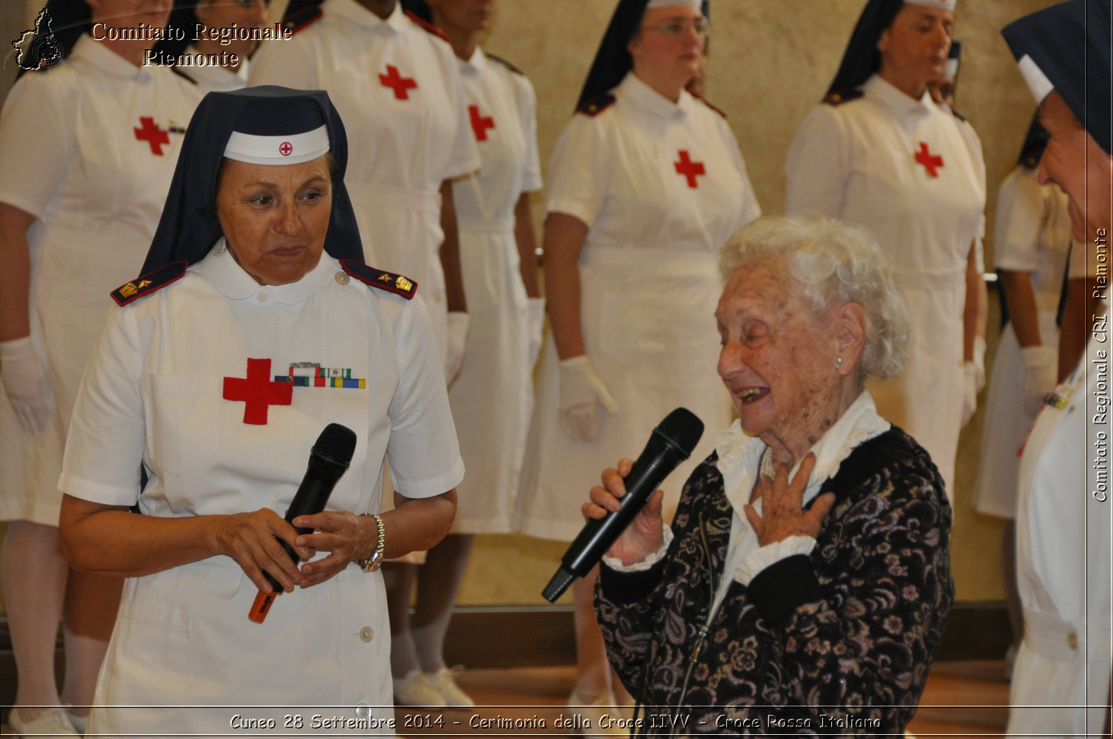 Cuneo 28 Settembre 2014 - Cerimonia della Croce IIVV - Croce Rossa Italiana- Comitato Regionale del Piemonte