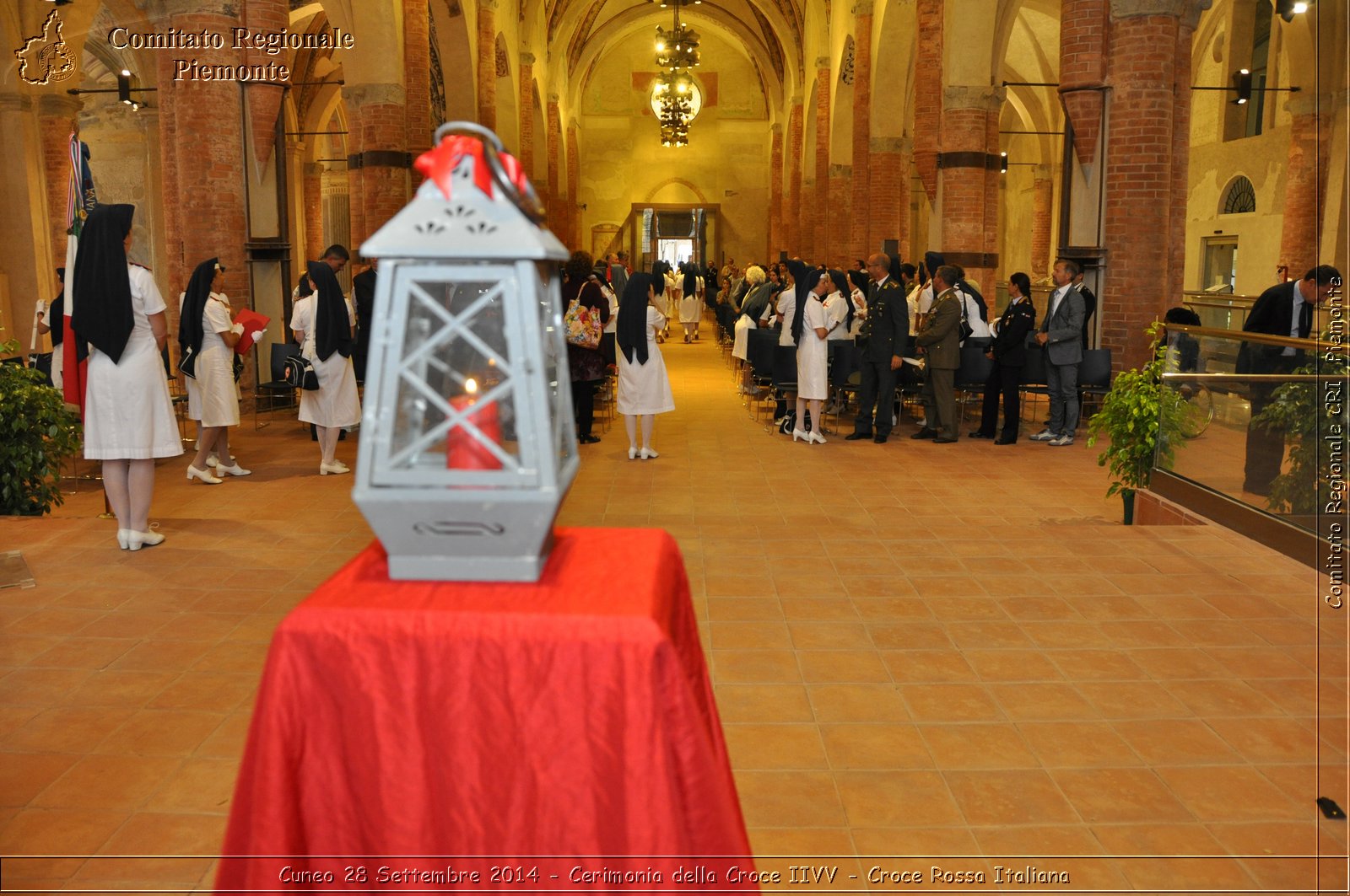 Cuneo 28 Settembre 2014 - Cerimonia della Croce IIVV - Croce Rossa Italiana- Comitato Regionale del Piemonte