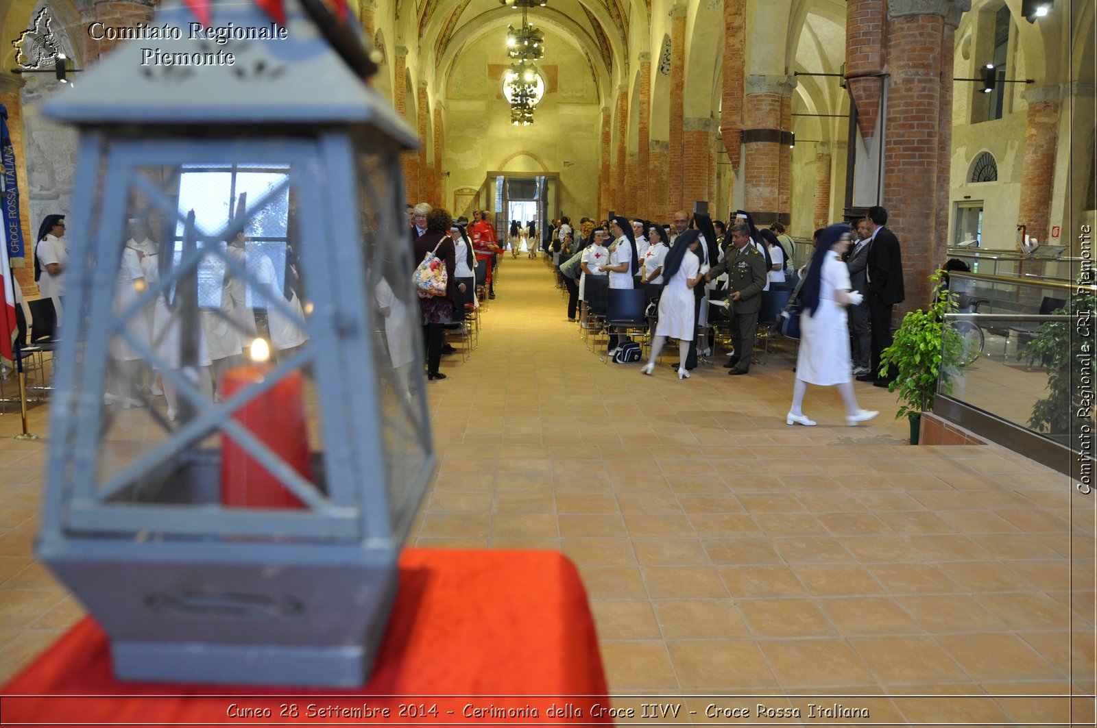 Cuneo 28 Settembre 2014 - Cerimonia della Croce IIVV - Croce Rossa Italiana- Comitato Regionale del Piemonte