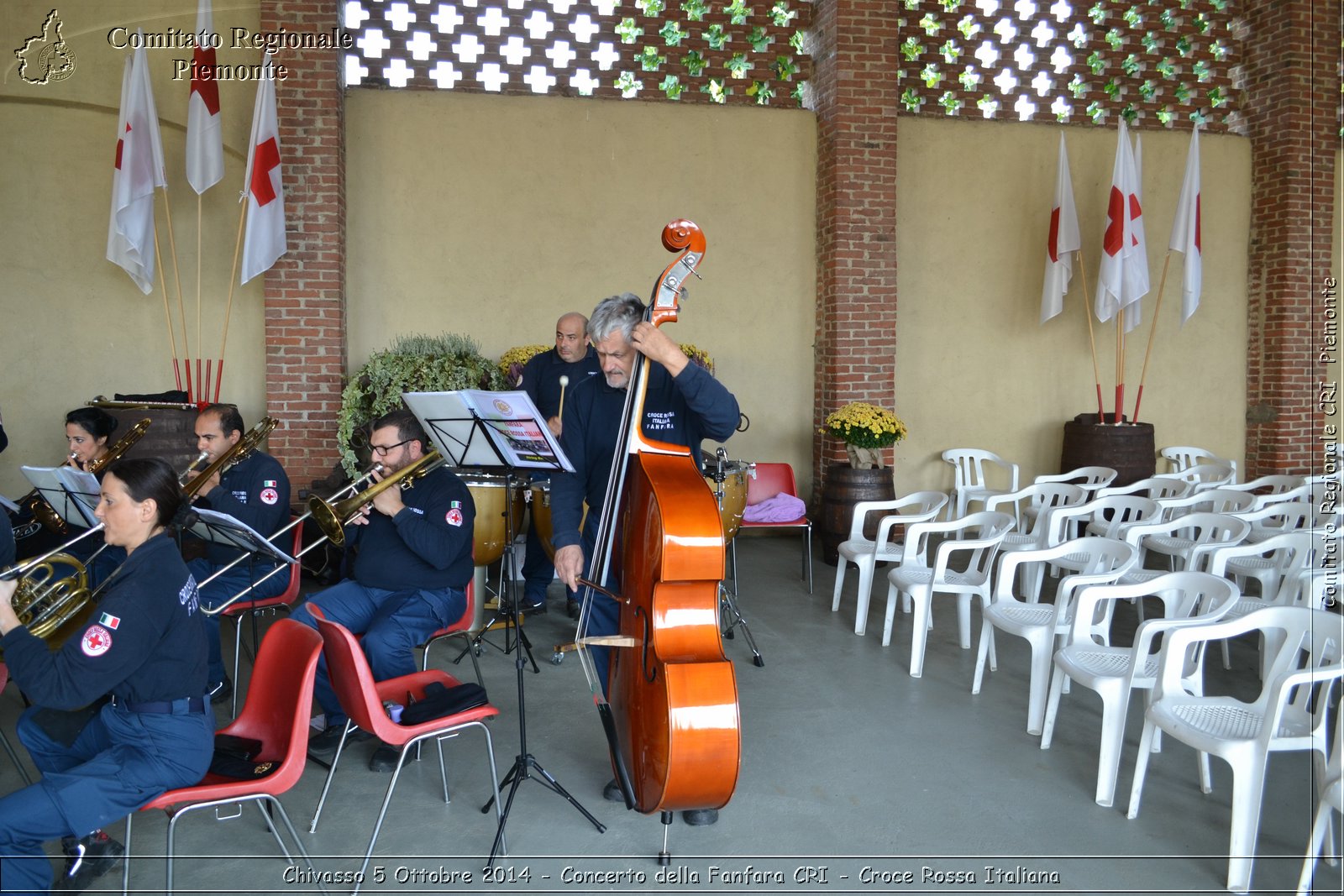 Chivasso 5 Ottobre 2014 - Concerto della Fanfara CRI - Croce Rossa Italiana- Comitato Regionale del Piemonte