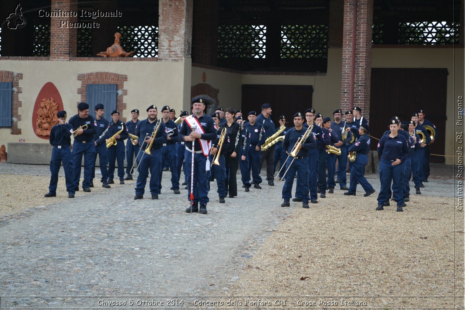 Chivasso 5 Ottobre 2014 - Concerto della Fanfara CRI - Croce Rossa Italiana- Comitato Regionale del Piemonte