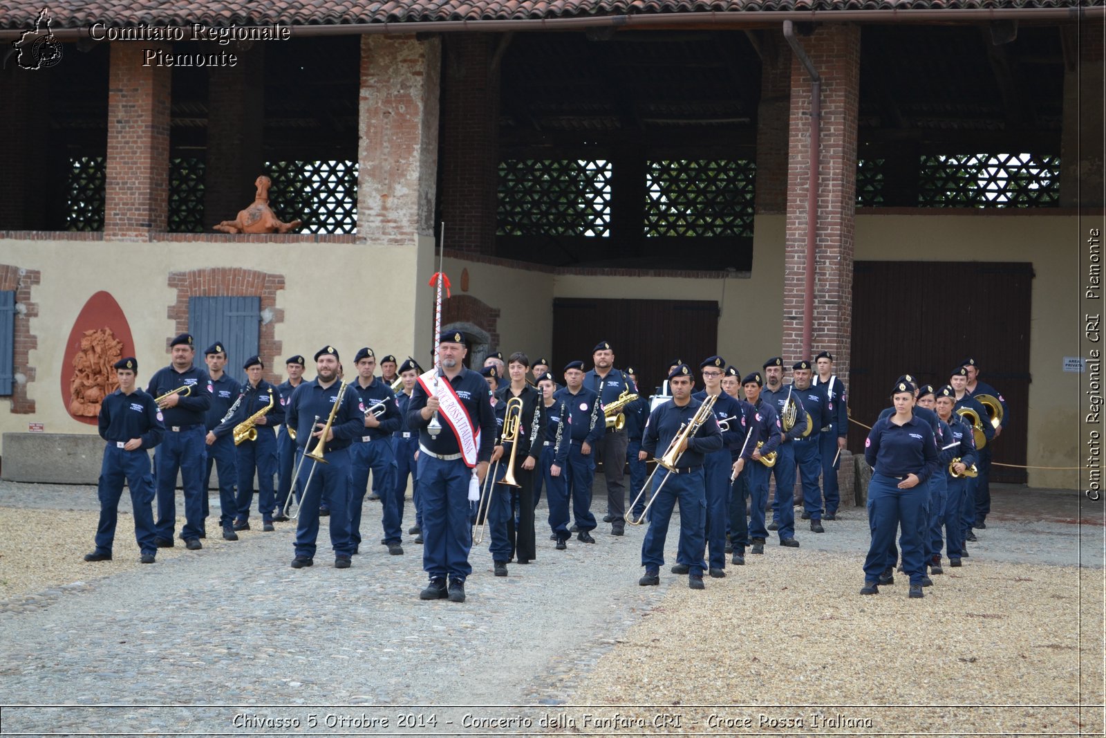 Chivasso 5 Ottobre 2014 - Concerto della Fanfara CRI - Croce Rossa Italiana- Comitato Regionale del Piemonte