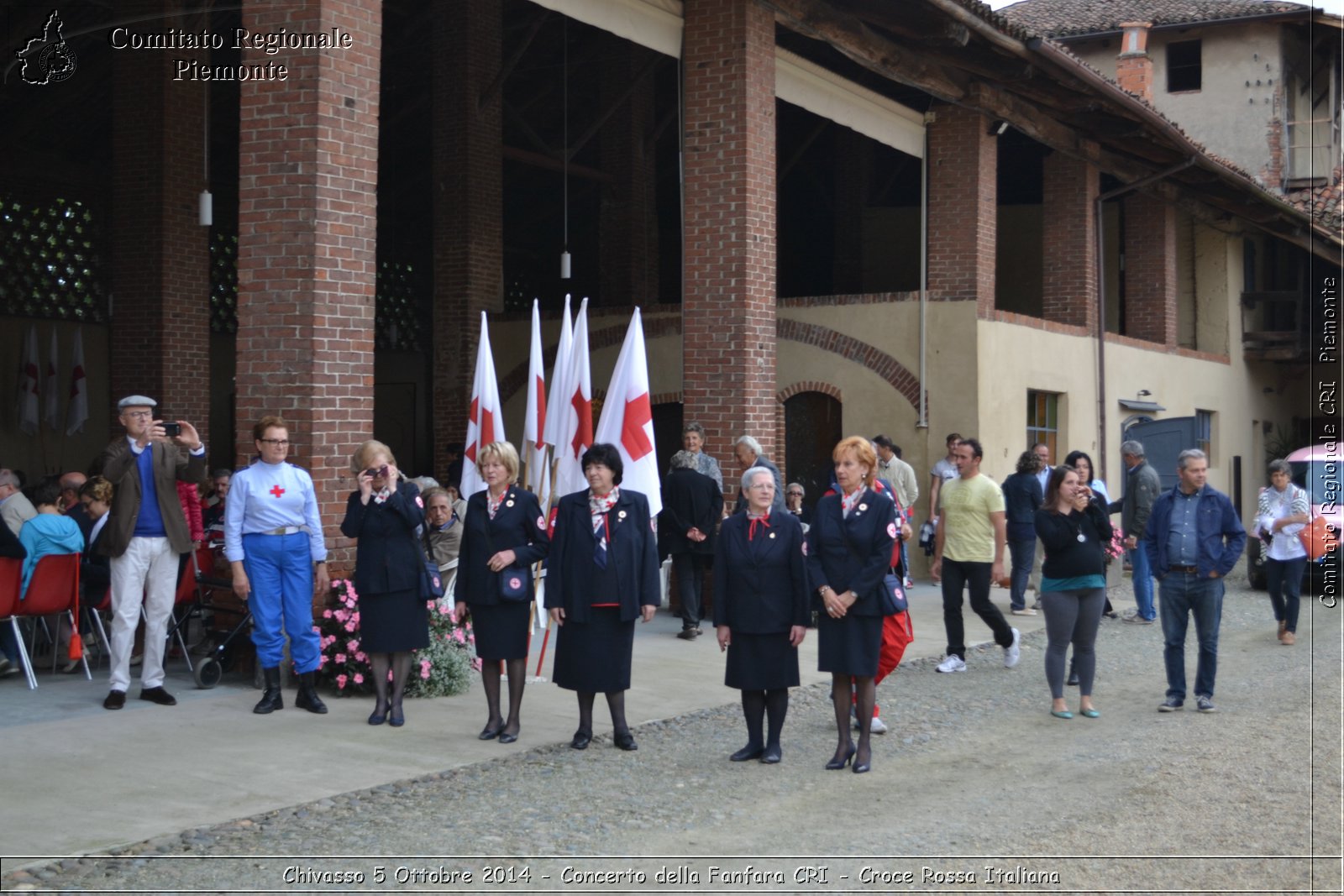 Chivasso 5 Ottobre 2014 - Concerto della Fanfara CRI - Croce Rossa Italiana- Comitato Regionale del Piemonte