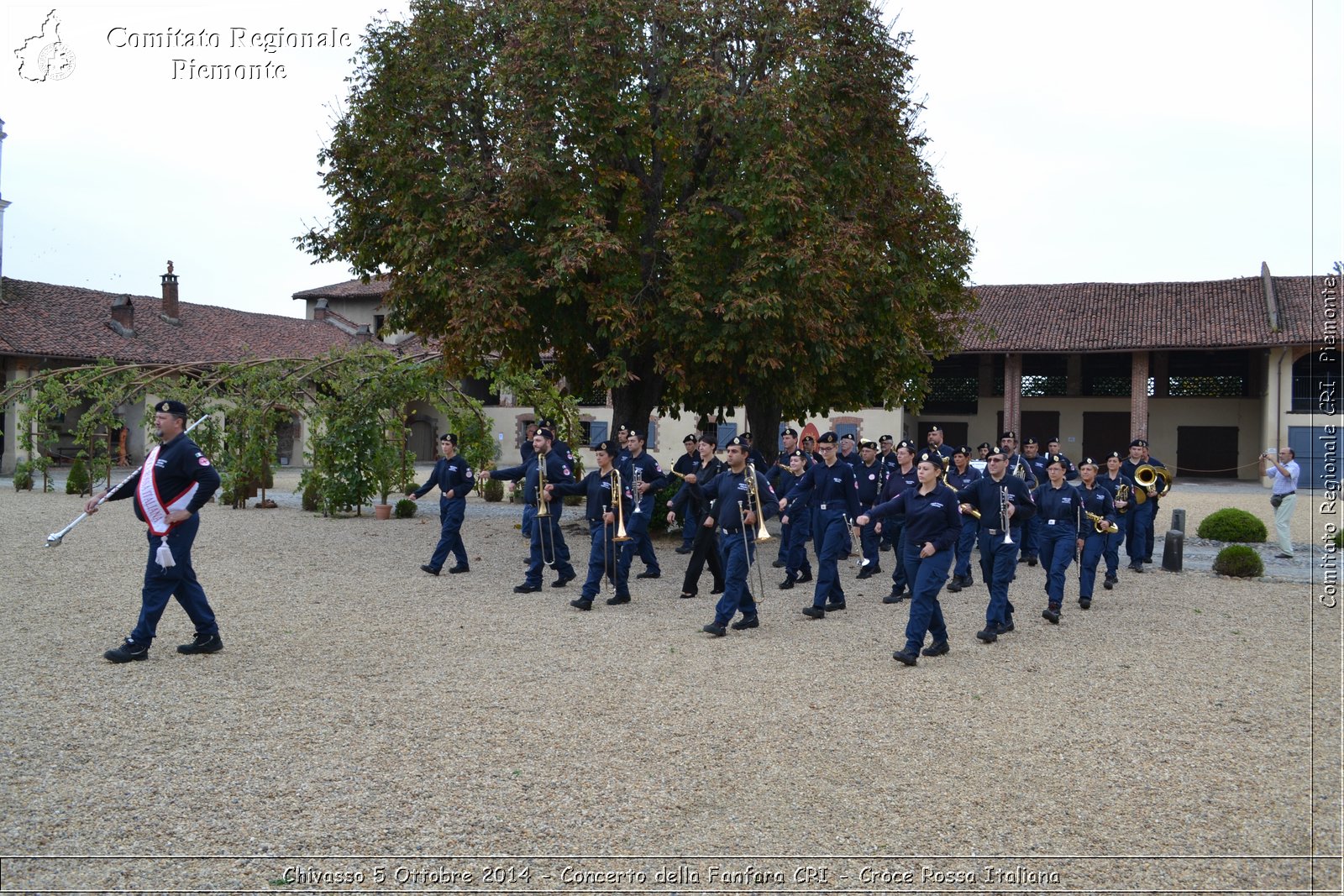 Chivasso 5 Ottobre 2014 - Concerto della Fanfara CRI - Croce Rossa Italiana- Comitato Regionale del Piemonte