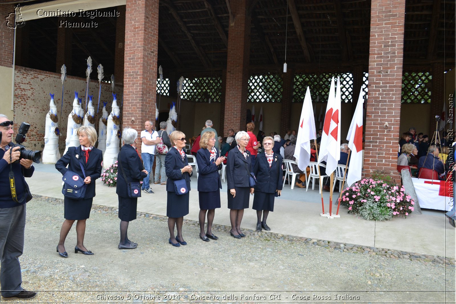 Chivasso 5 Ottobre 2014 - Concerto della Fanfara CRI - Croce Rossa Italiana- Comitato Regionale del Piemonte