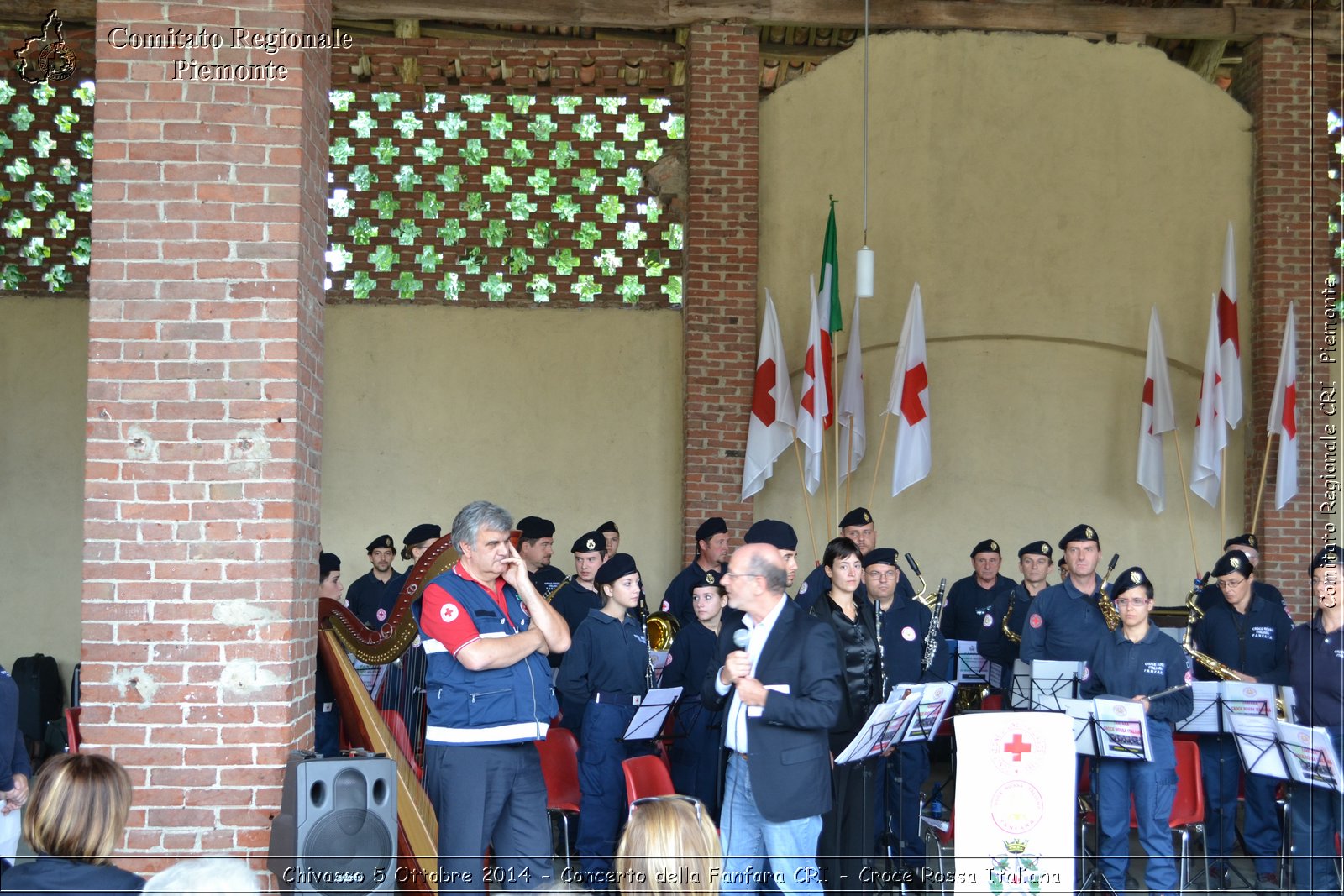 Chivasso 5 Ottobre 2014 - Concerto della Fanfara CRI - Croce Rossa Italiana- Comitato Regionale del Piemonte