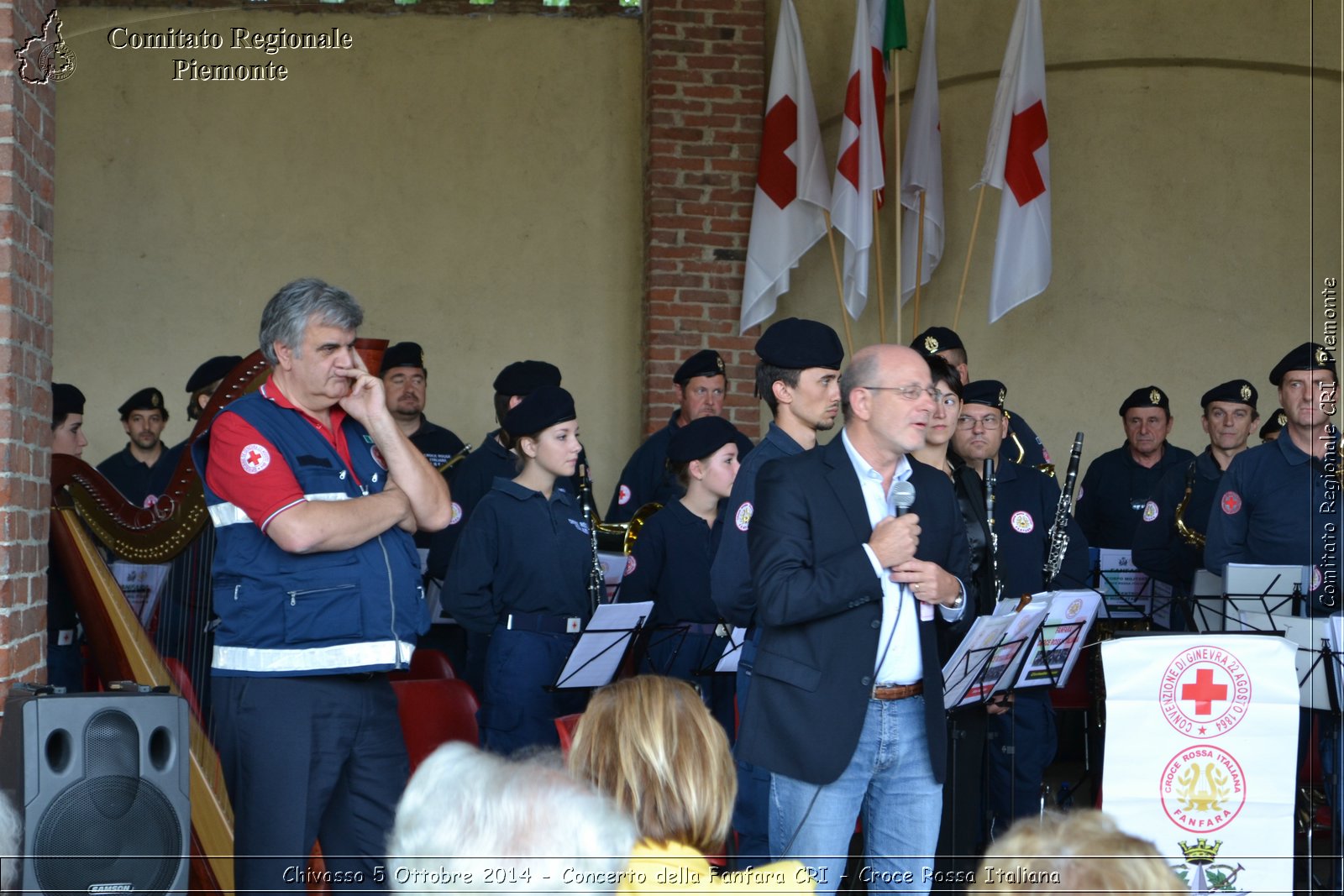 Chivasso 5 Ottobre 2014 - Concerto della Fanfara CRI - Croce Rossa Italiana- Comitato Regionale del Piemonte