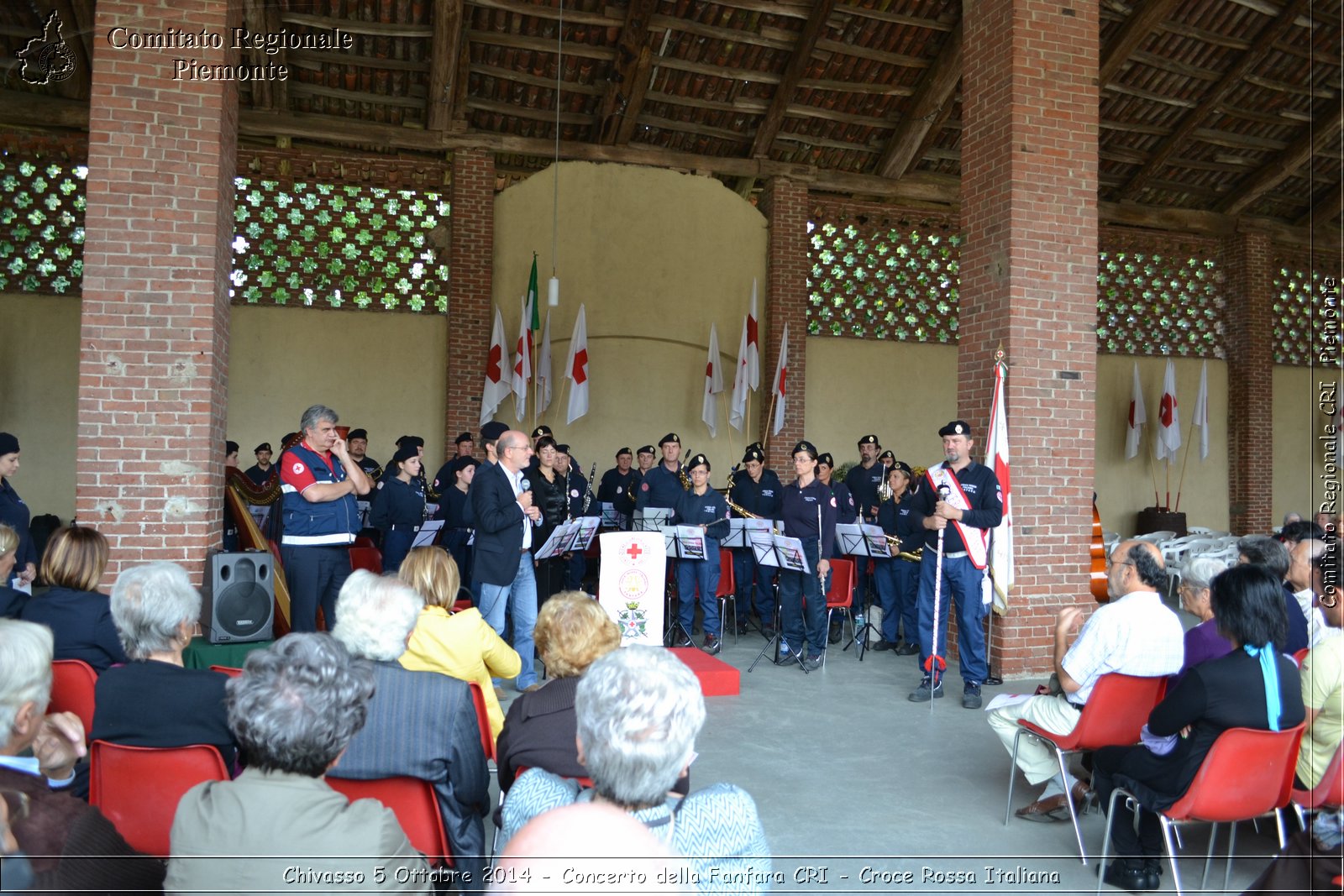 Chivasso 5 Ottobre 2014 - Concerto della Fanfara CRI - Croce Rossa Italiana- Comitato Regionale del Piemonte