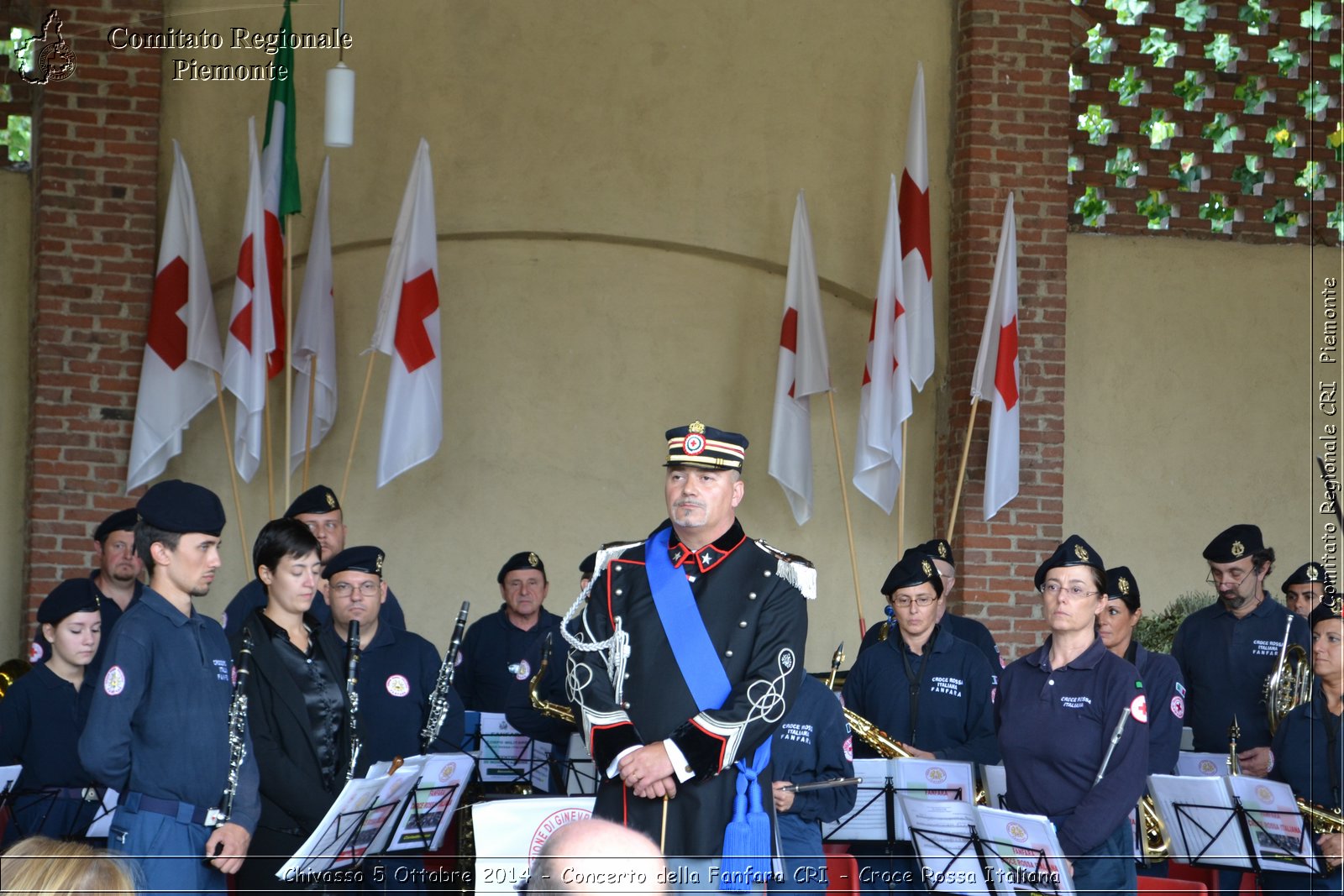 Chivasso 5 Ottobre 2014 - Concerto della Fanfara CRI - Croce Rossa Italiana- Comitato Regionale del Piemonte