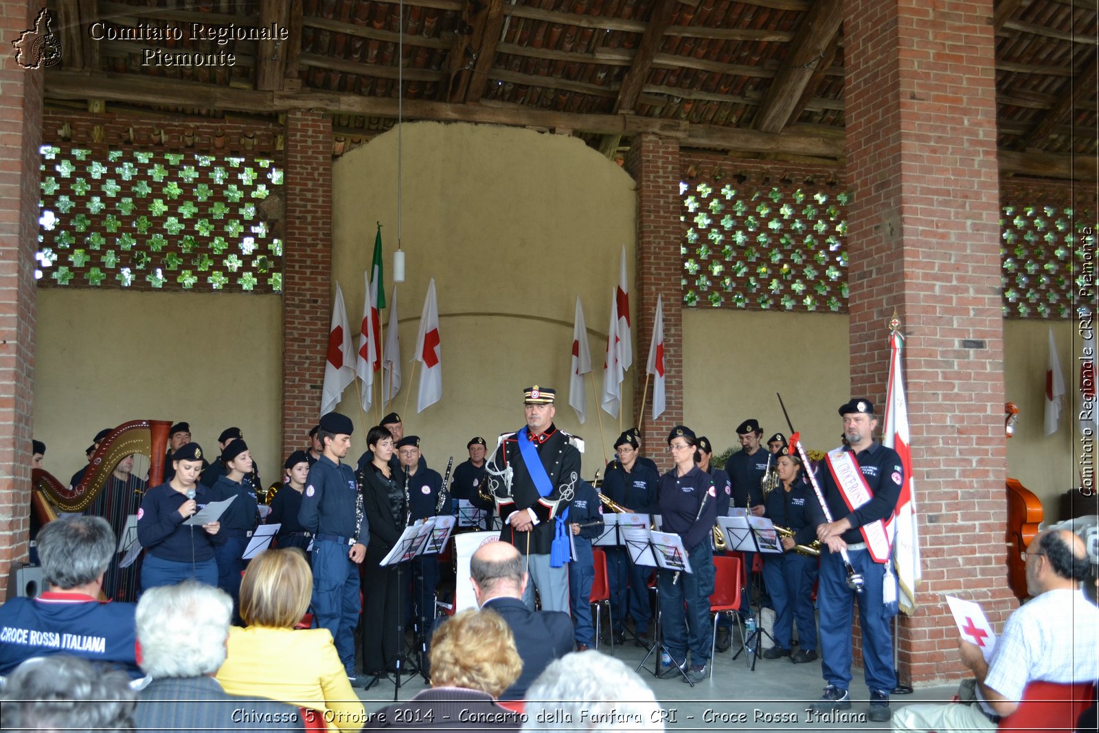 Chivasso 5 Ottobre 2014 - Concerto della Fanfara CRI - Croce Rossa Italiana- Comitato Regionale del Piemonte