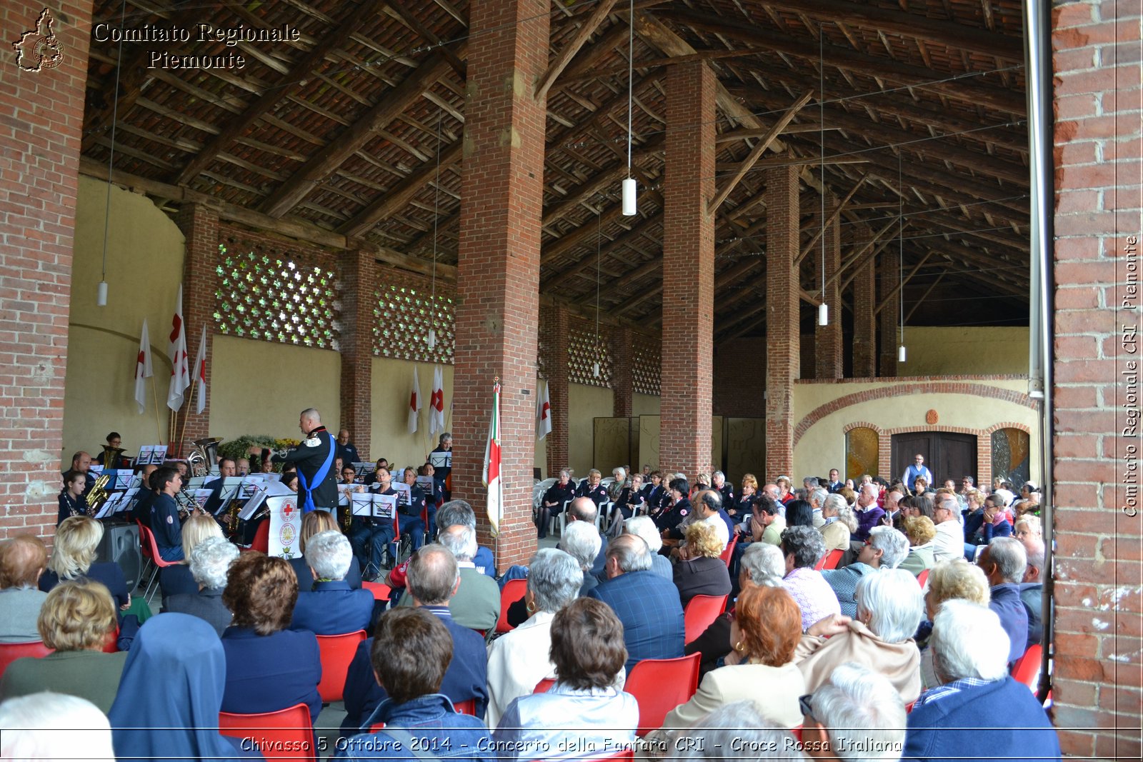 Chivasso 5 Ottobre 2014 - Concerto della Fanfara CRI - Croce Rossa Italiana- Comitato Regionale del Piemonte